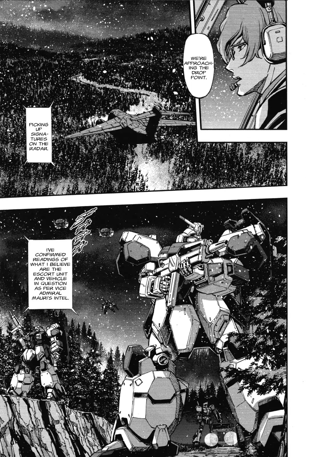 Mobile Suit Gundam Narrative Chapter 1 page 15 - Chapter 1: High Priority Informant