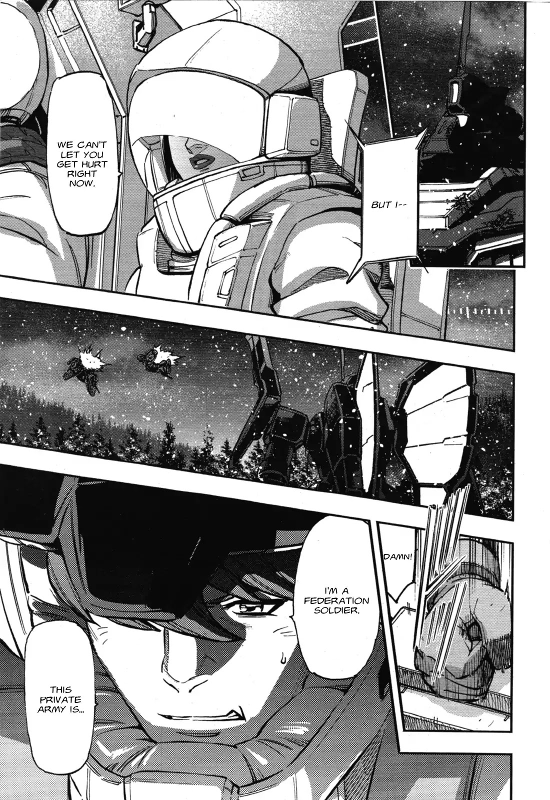 Mobile Suit Gundam Narrative Chapter 1 page 31 - Chapter 1: High Priority Informant