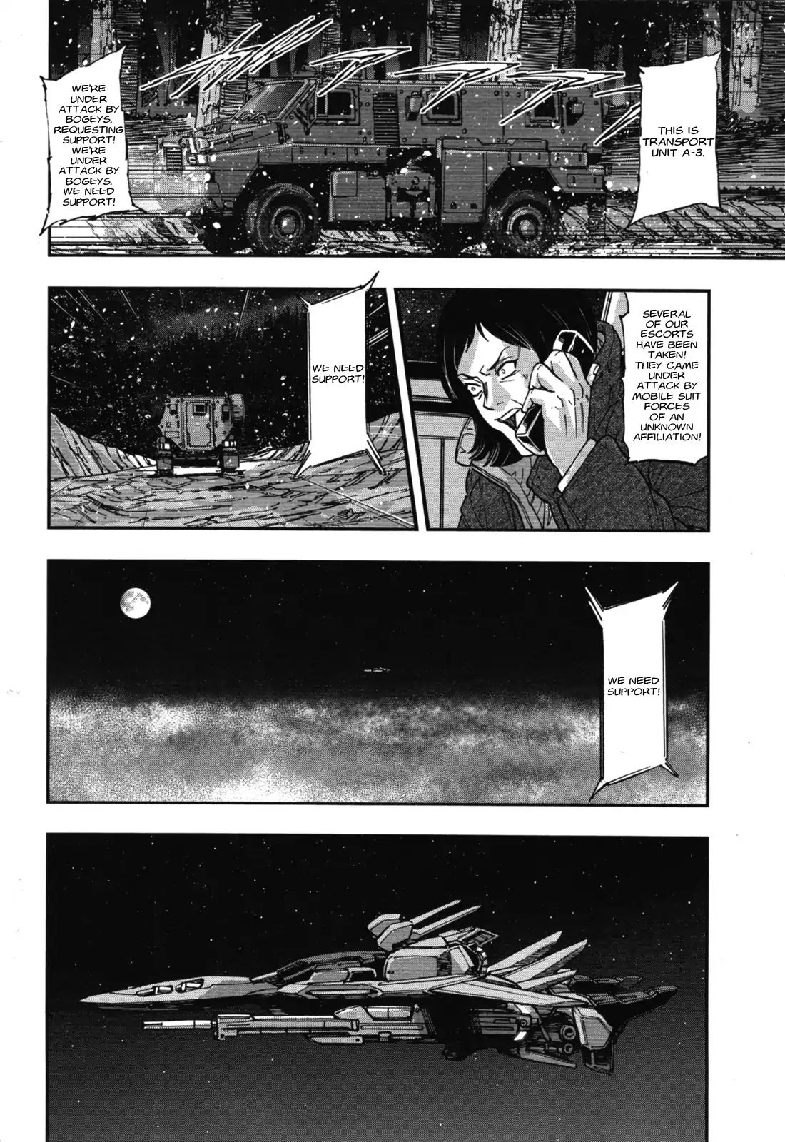 Mobile Suit Gundam Narrative Chapter 1 page 32 - Chapter 1: High Priority Informant