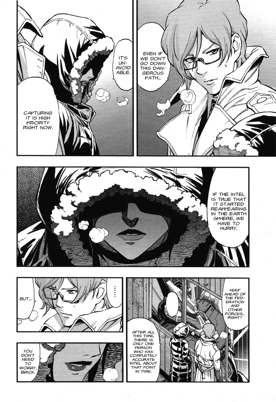 Mobile Suit Gundam Narrative Chapter 1 page 6 - Chapter 1: High Priority Informant