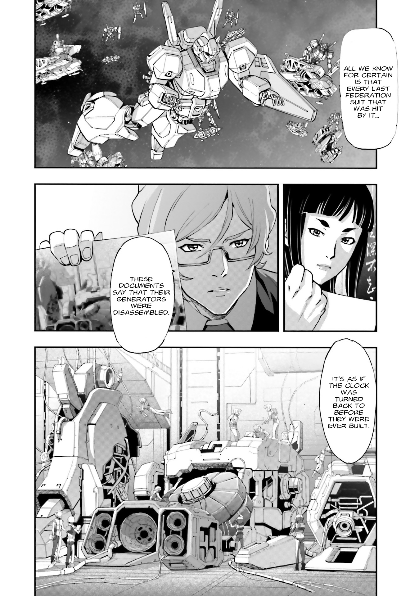 Mobile Suit Gundam Narrative Chapter 3 page 13 - Chapter 3: Luio Woomin & Stepdaughter