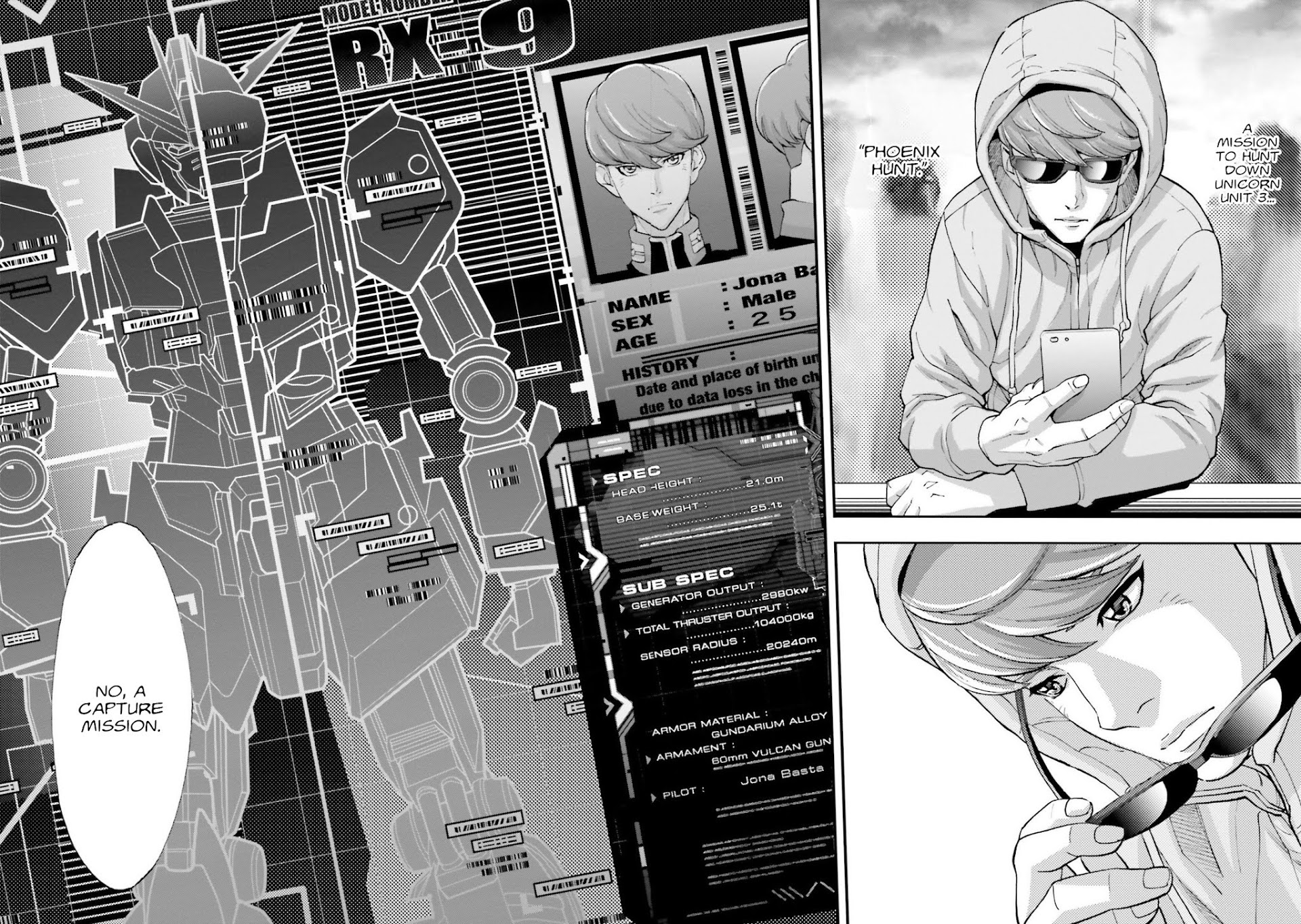 Mobile Suit Gundam Narrative Chapter 3 page 25 - Chapter 3: Luio Woomin & Stepdaughter