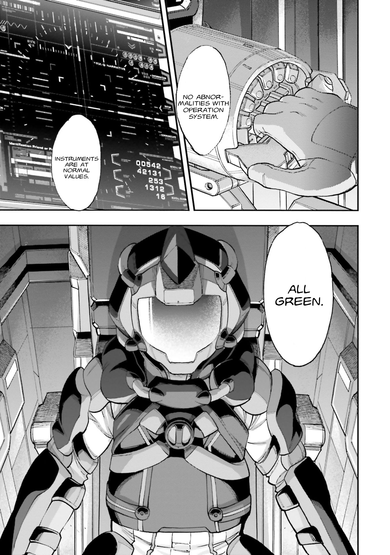 Mobile Suit Gundam Narrative Chapter 3 page 36 - Chapter 3: Luio Woomin & Stepdaughter