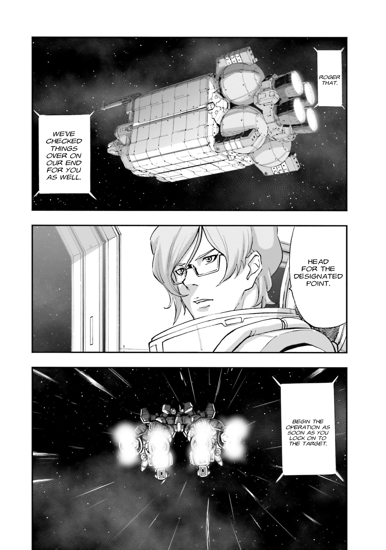 Mobile Suit Gundam Narrative Chapter 3 page 37 - Chapter 3: Luio Woomin & Stepdaughter