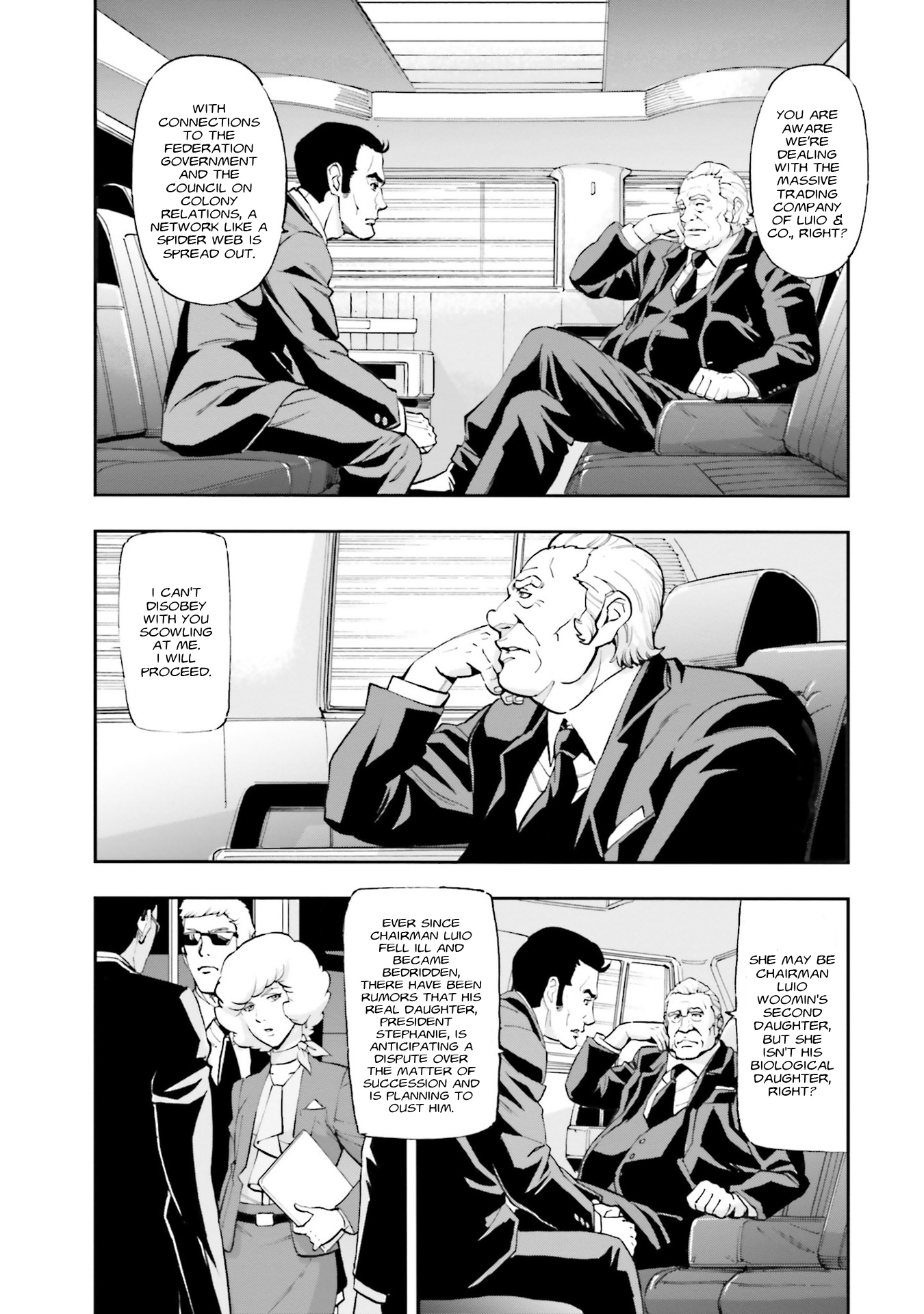 Mobile Suit Gundam Narrative Chapter 3 page 4 - Chapter 3: Luio Woomin & Stepdaughter