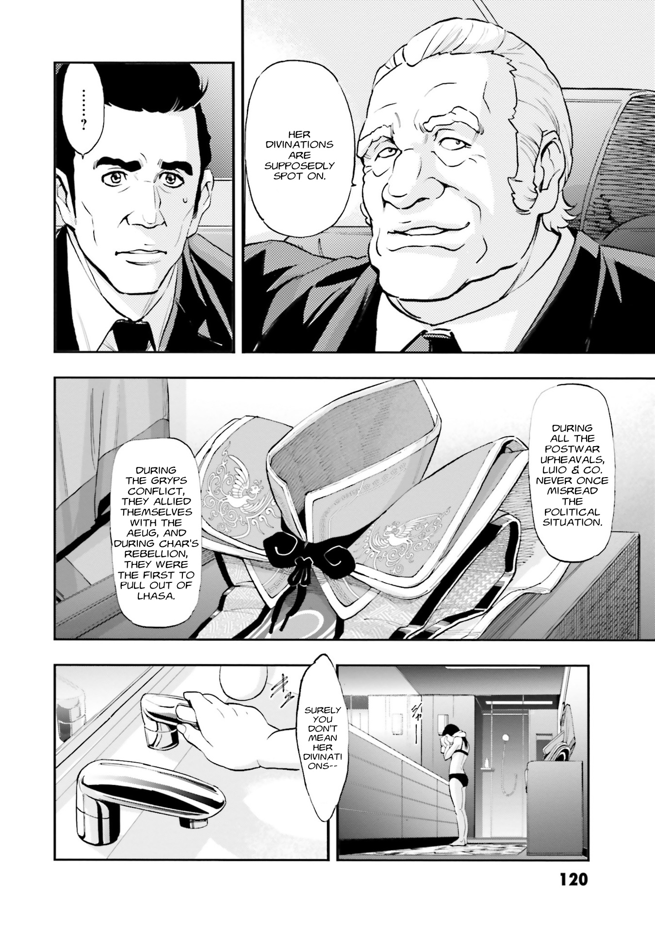 Mobile Suit Gundam Narrative Chapter 3 page 5 - Chapter 3: Luio Woomin & Stepdaughter