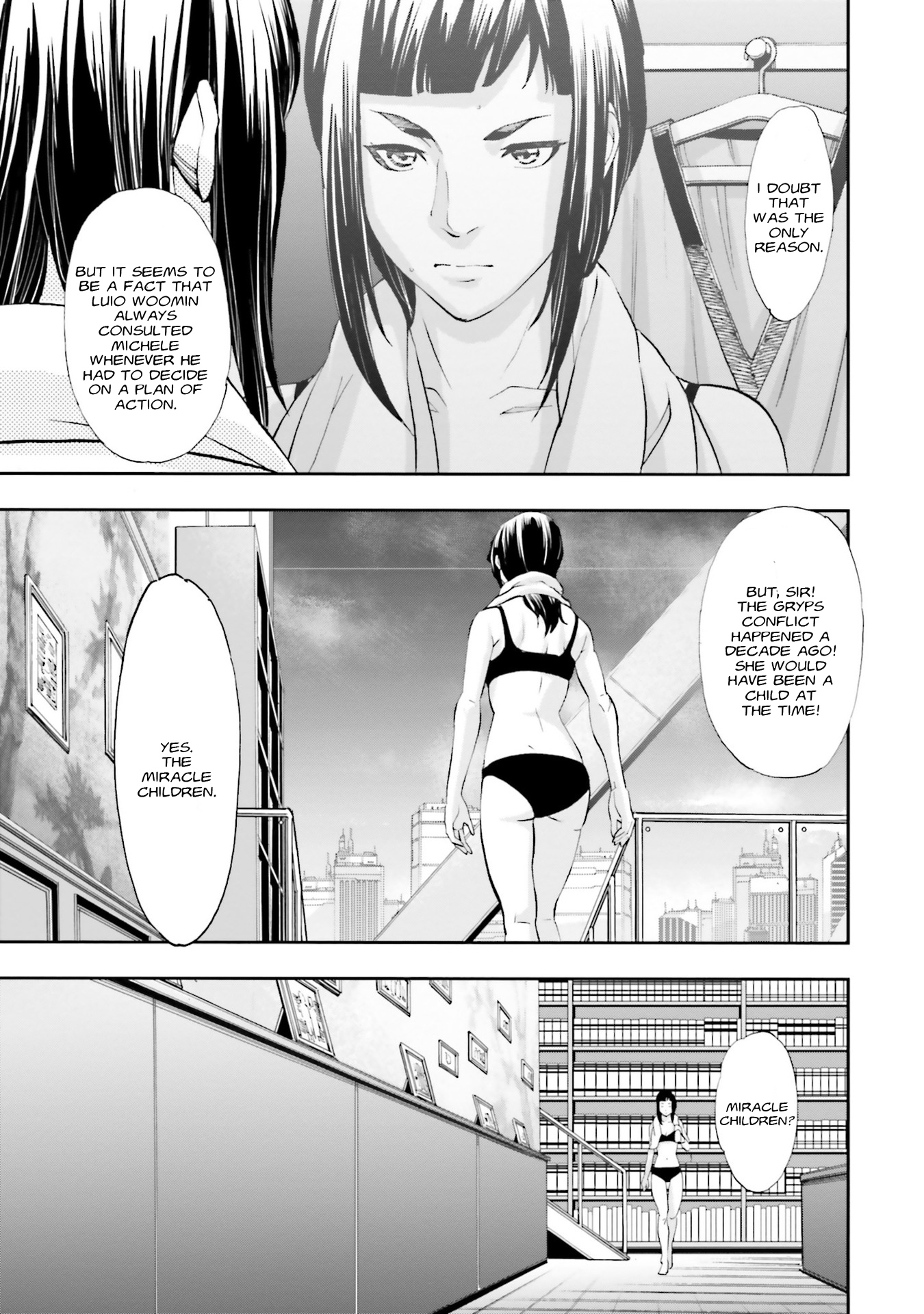 Mobile Suit Gundam Narrative Chapter 3 page 6 - Chapter 3: Luio Woomin & Stepdaughter
