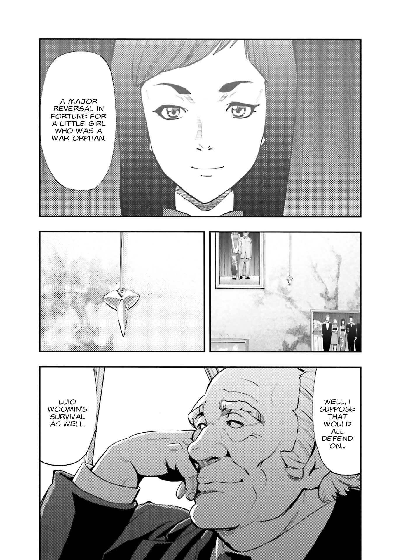 Mobile Suit Gundam Narrative Chapter 3 page 8 - Chapter 3: Luio Woomin & Stepdaughter