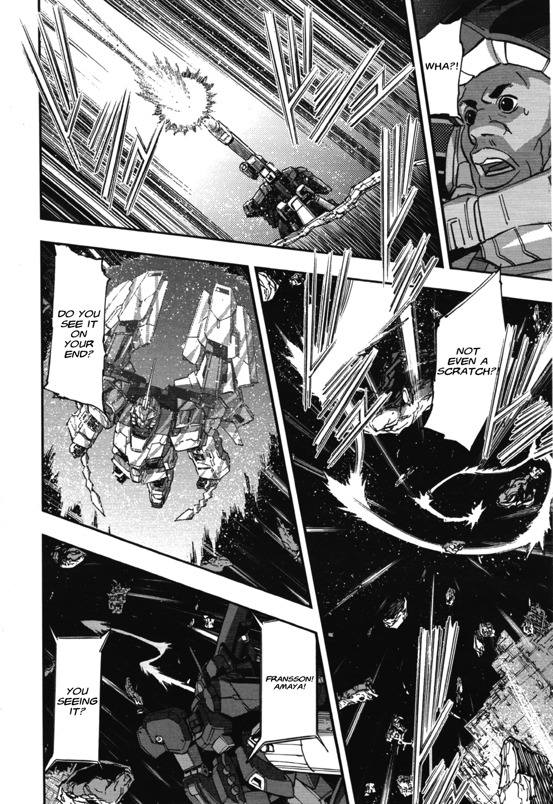 Mobile Suit Gundam Narrative Chapter 4 page 8 - Chapter 4: Reunion with the Phoenix