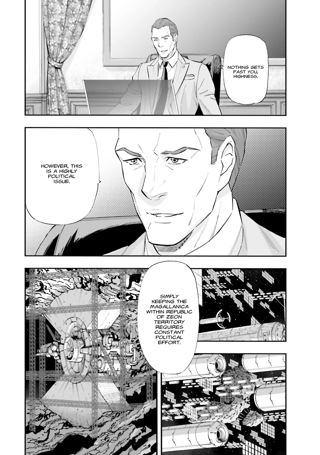 Mobile Suit Gundam Narrative Chapter 6 page 16 - Chapter 6: Phenex Existence and Influence