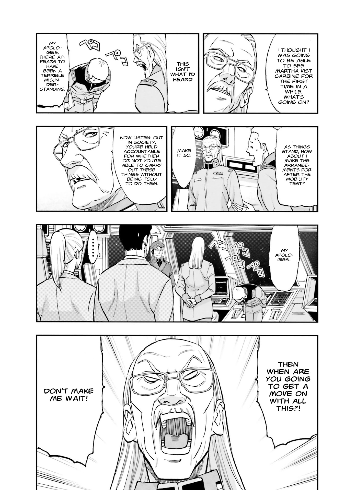 Mobile Suit Gundam Narrative Chapter 8 page 13 - Chapter 8: Phenex Mobility Test