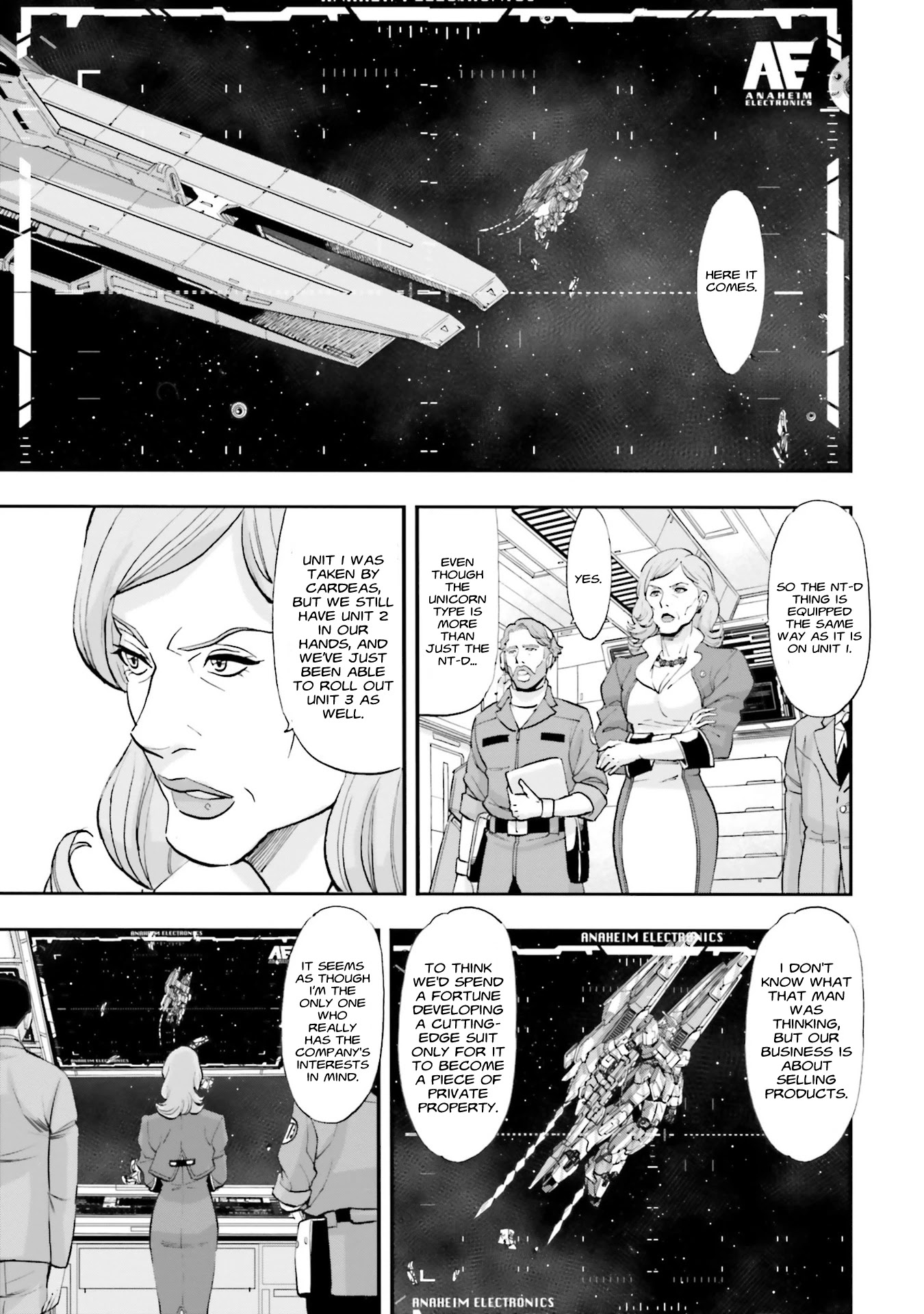 Mobile Suit Gundam Narrative Chapter 8 page 19 - Chapter 8: Phenex Mobility Test