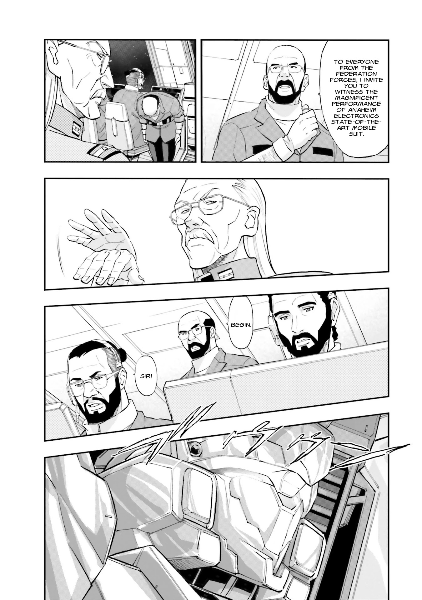 Mobile Suit Gundam Narrative Chapter 8 page 21 - Chapter 8: Phenex Mobility Test