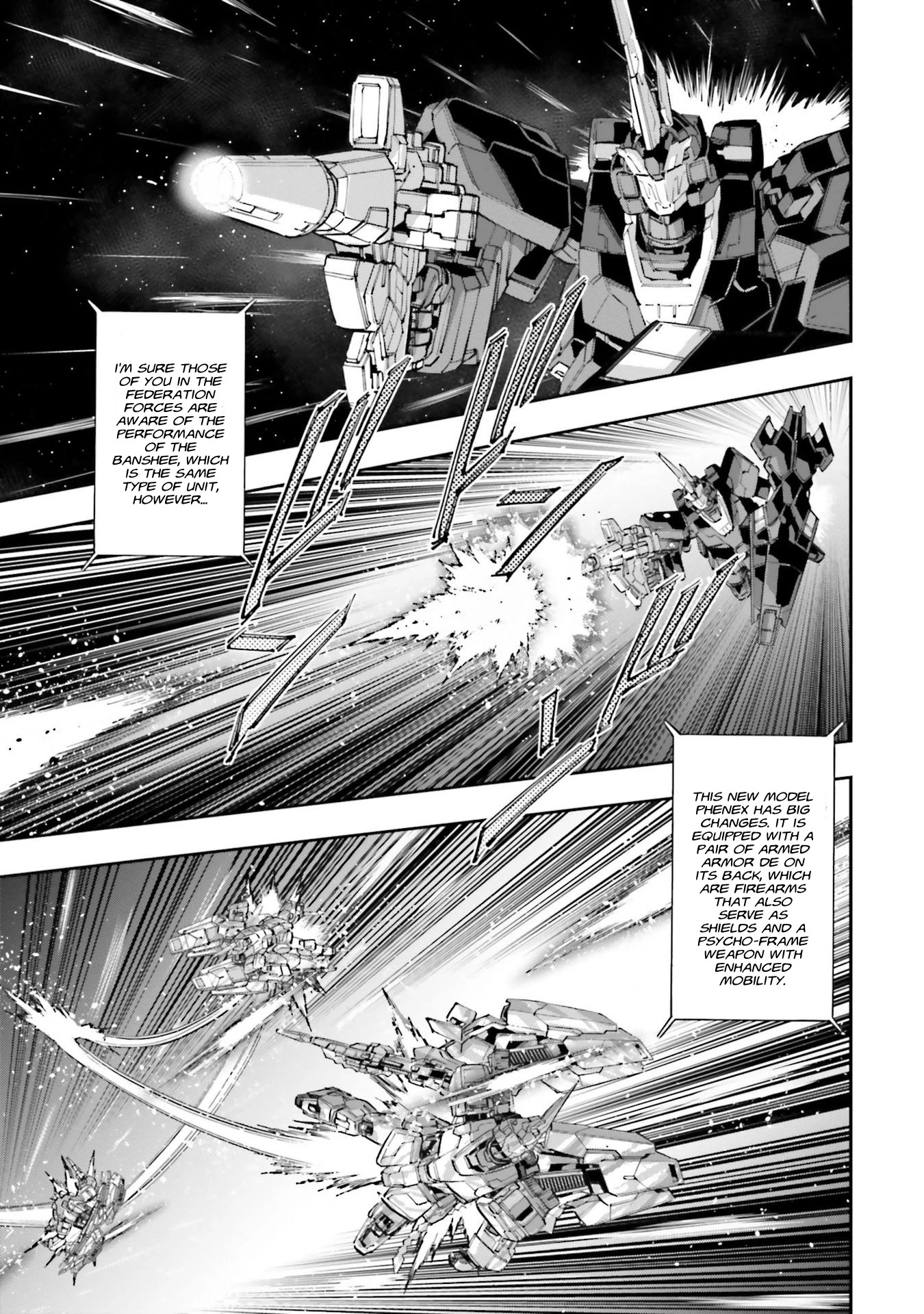 Mobile Suit Gundam Narrative Chapter 8 page 25 - Chapter 8: Phenex Mobility Test