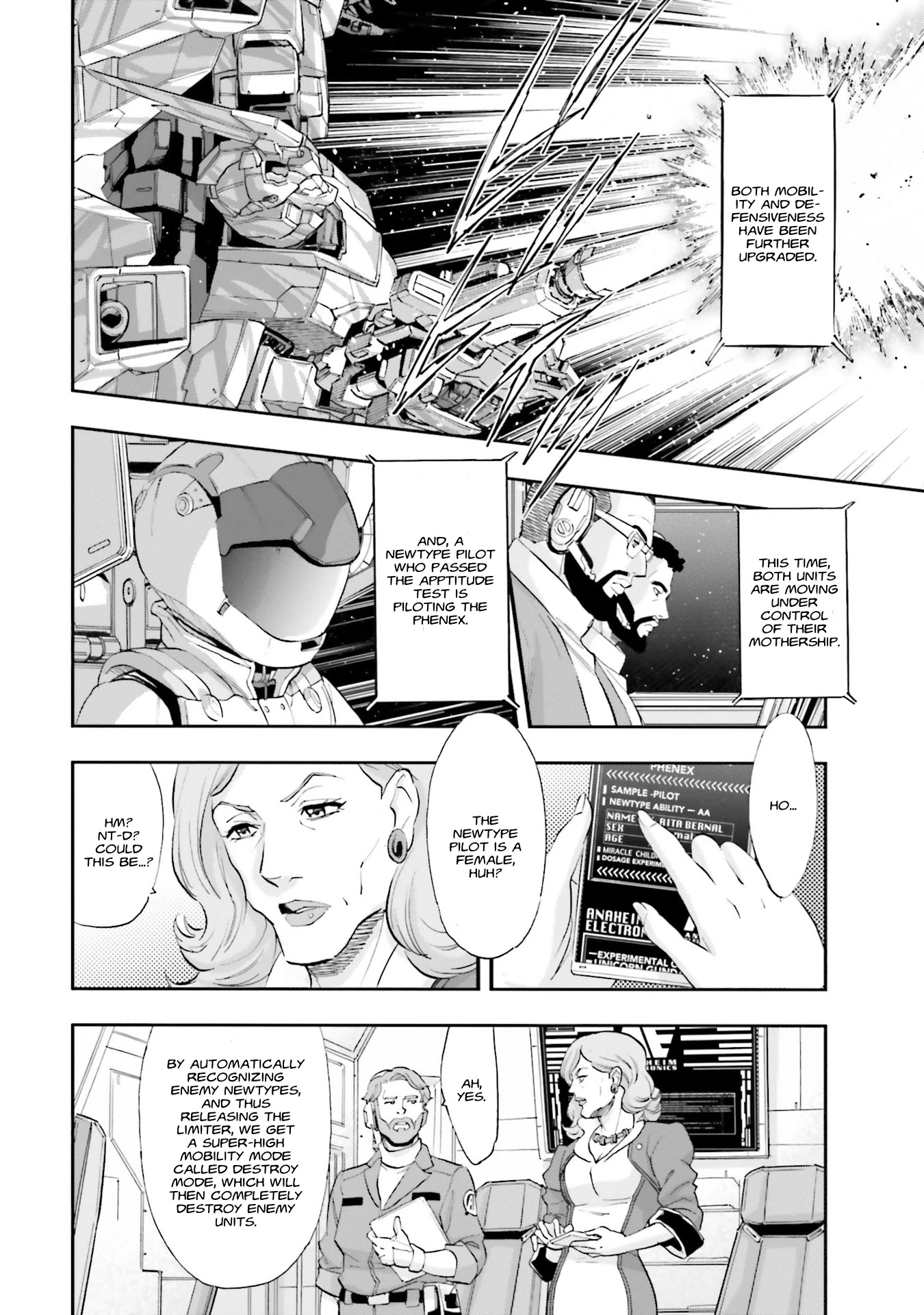 Mobile Suit Gundam Narrative Chapter 8 page 26 - Chapter 8: Phenex Mobility Test