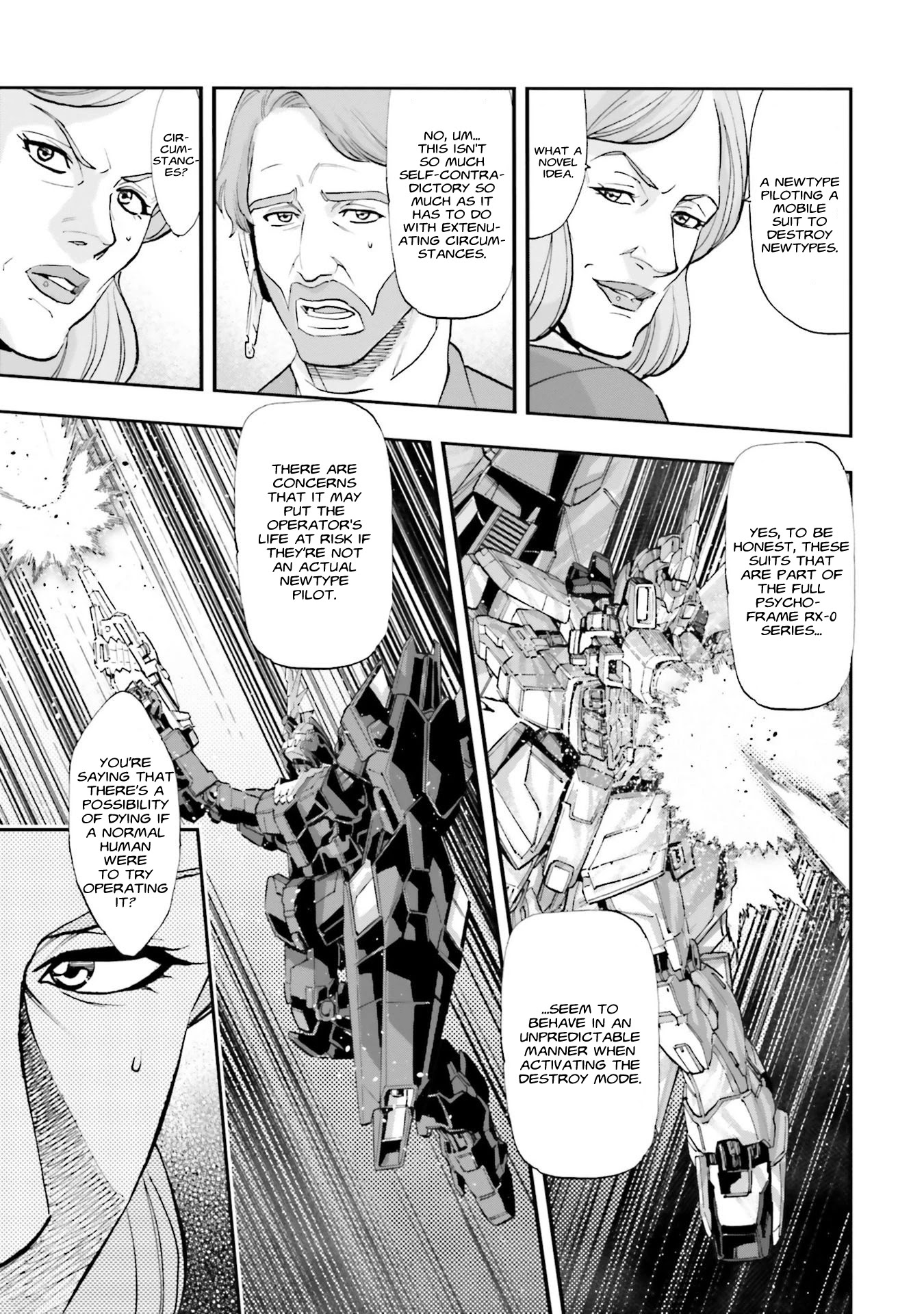 Mobile Suit Gundam Narrative Chapter 8 page 27 - Chapter 8: Phenex Mobility Test