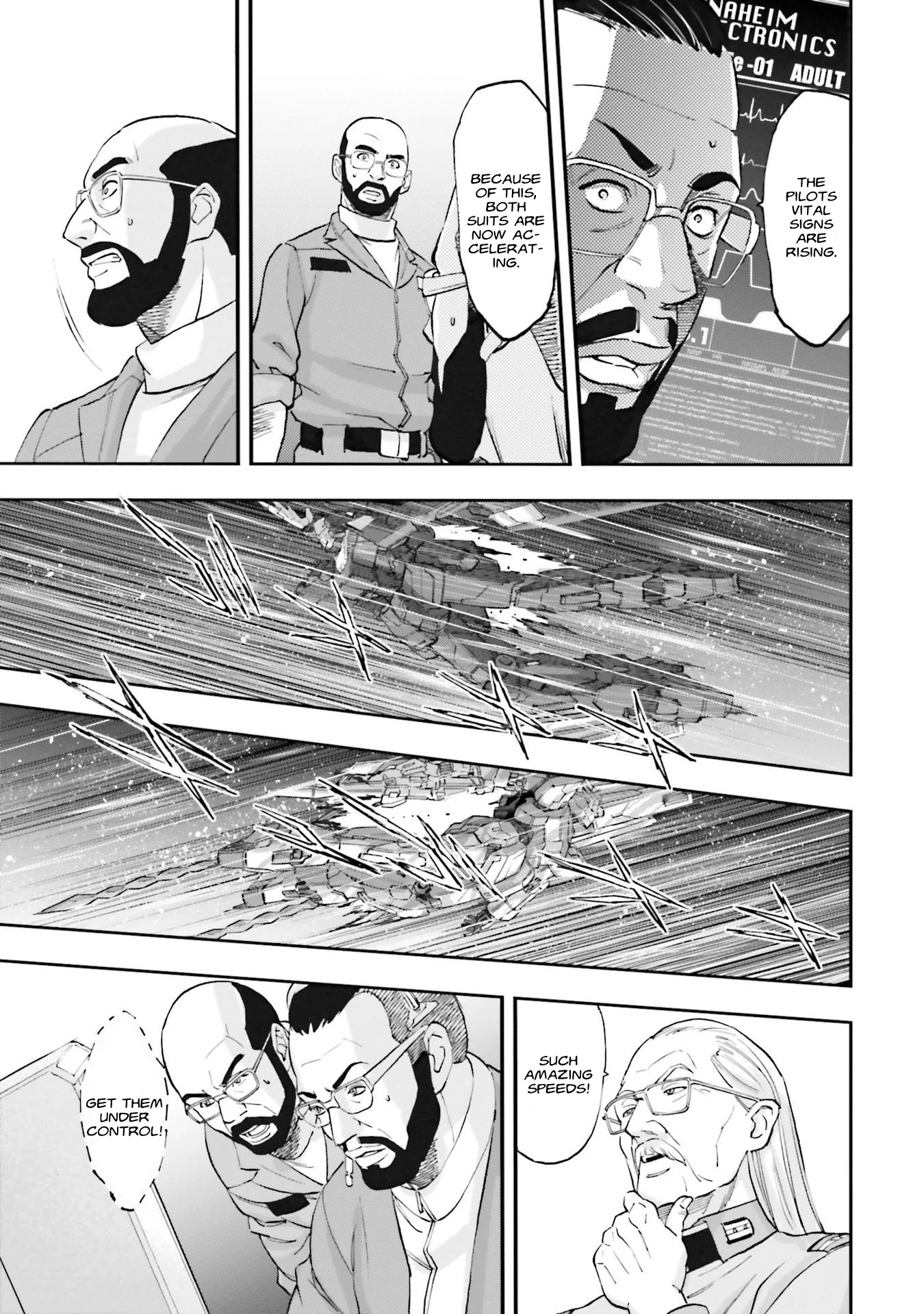 Mobile Suit Gundam Narrative Chapter 8 page 33 - Chapter 8: Phenex Mobility Test