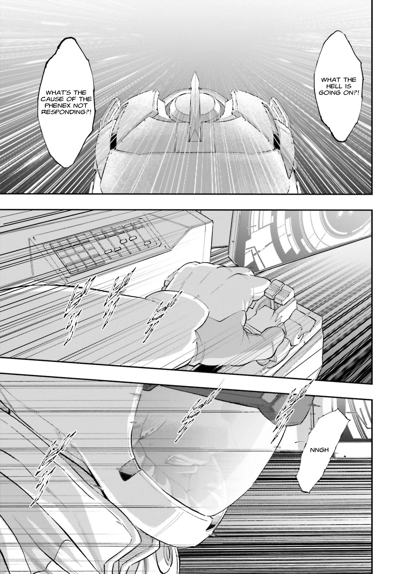 Mobile Suit Gundam Narrative Chapter 8 page 35 - Chapter 8: Phenex Mobility Test