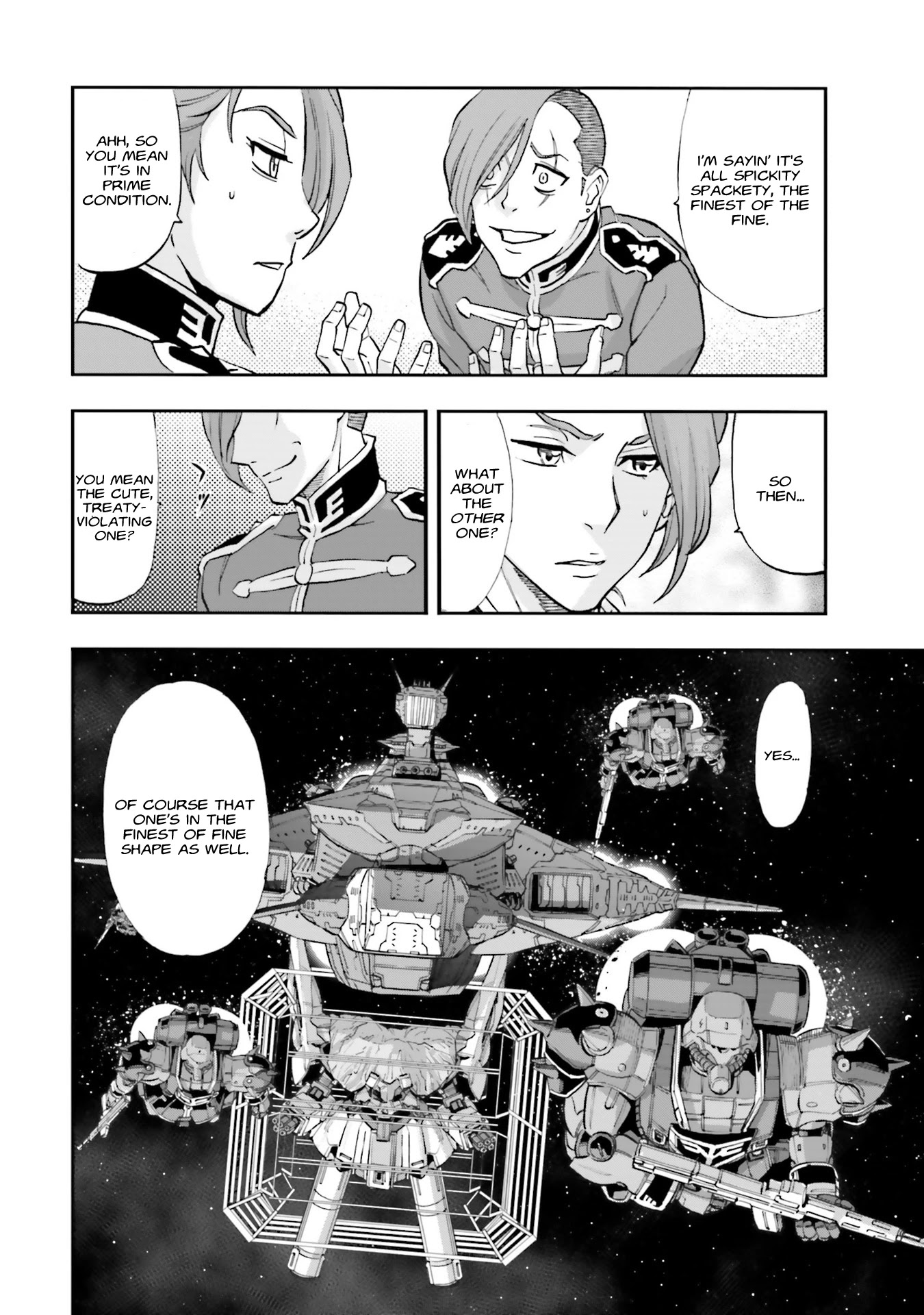 Mobile Suit Gundam Narrative Chapter 8 page 6 - Chapter 8: Phenex Mobility Test