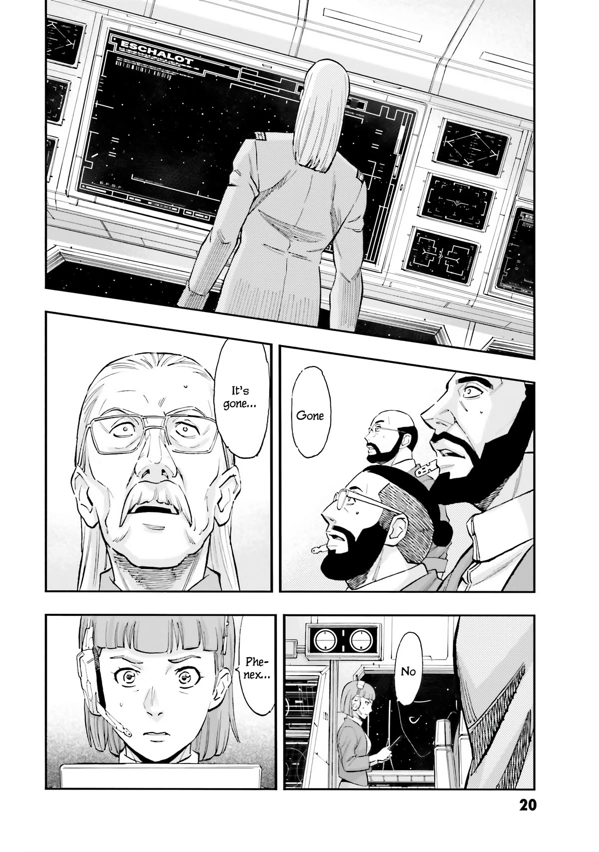 Mobile Suit Gundam Narrative Chapter 9 page 22 - Chapter 9: Eschalot Incident