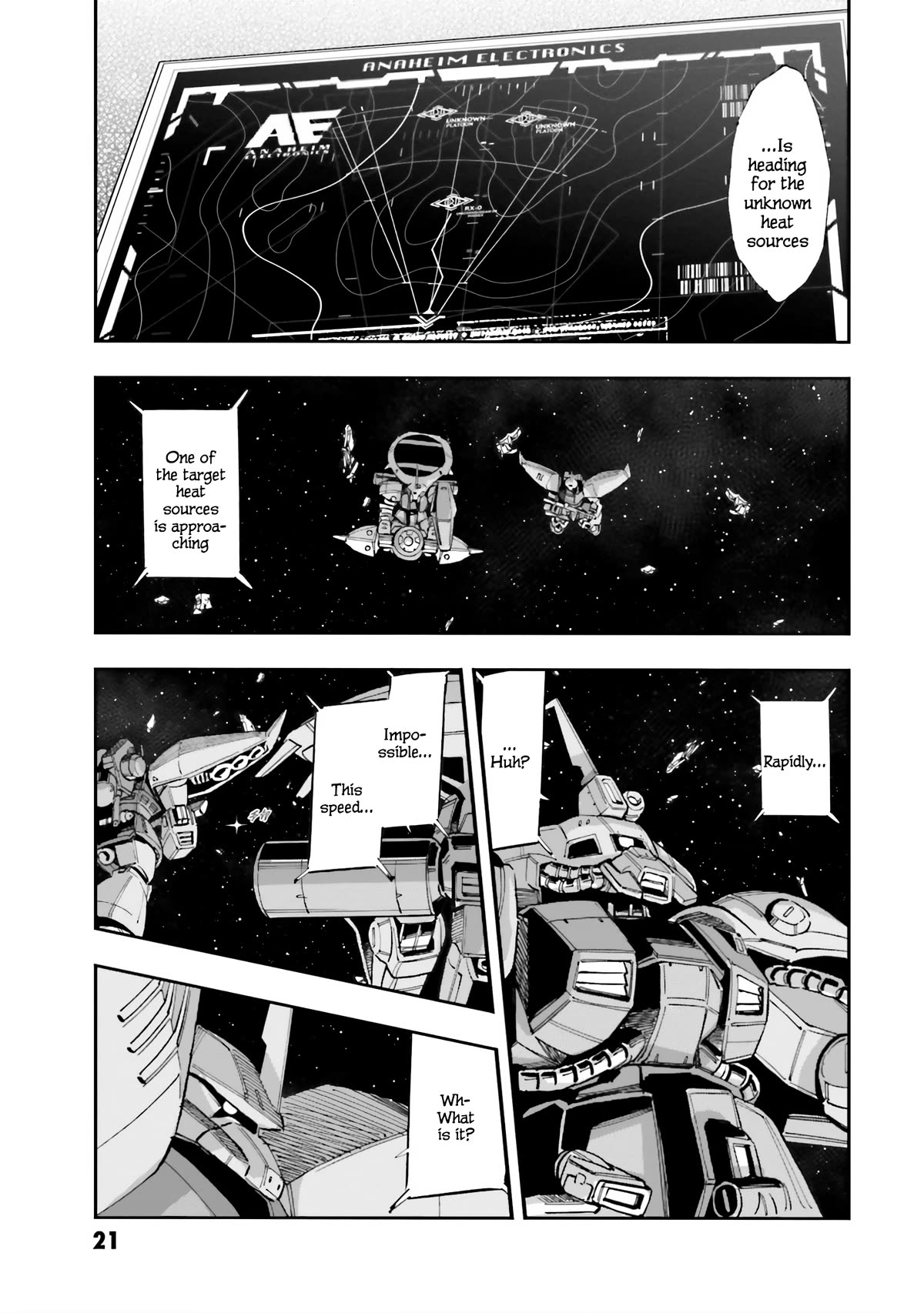 Mobile Suit Gundam Narrative Chapter 9 page 23 - Chapter 9: Eschalot Incident