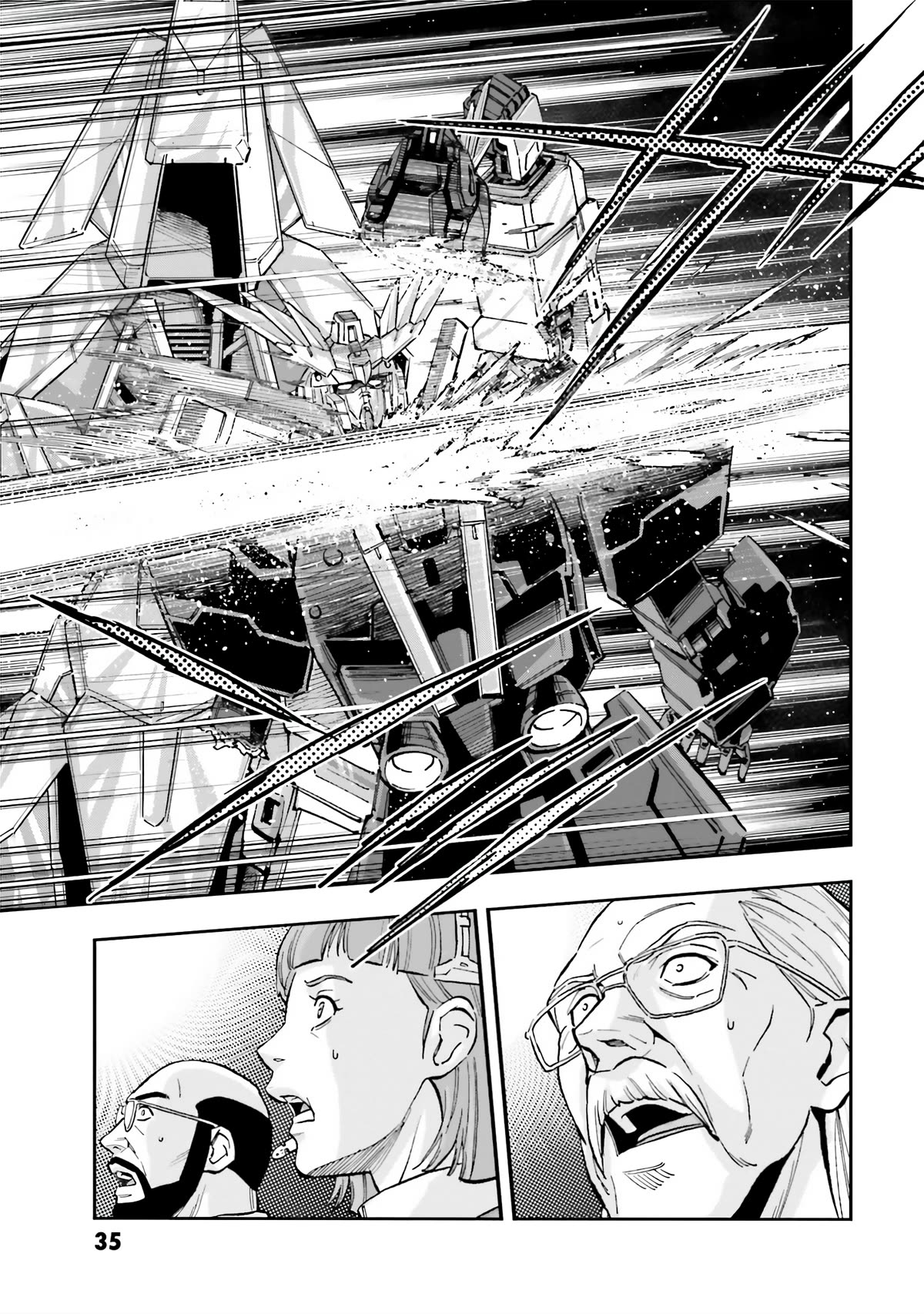 Mobile Suit Gundam Narrative Chapter 9 page 37 - Chapter 9: Eschalot Incident
