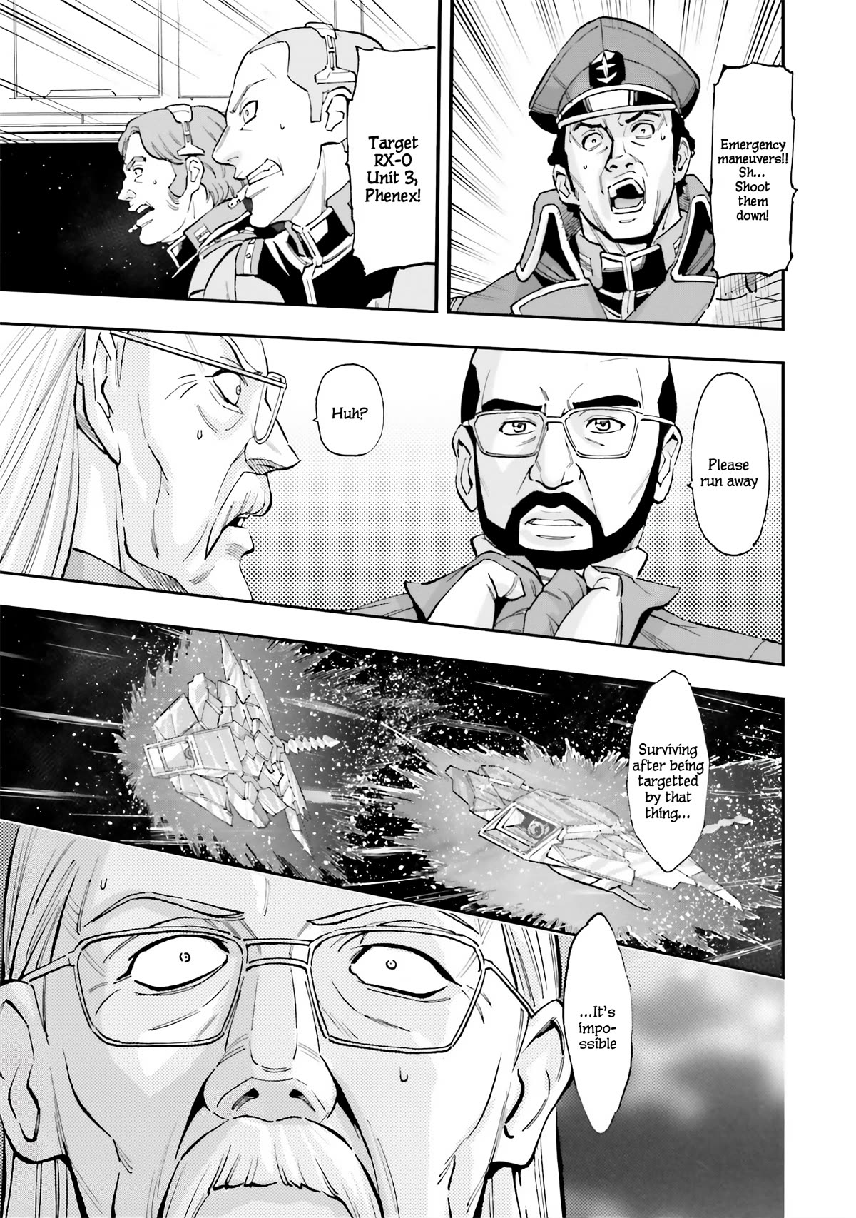 Mobile Suit Gundam Narrative Chapter 9 page 43 - Chapter 9: Eschalot Incident