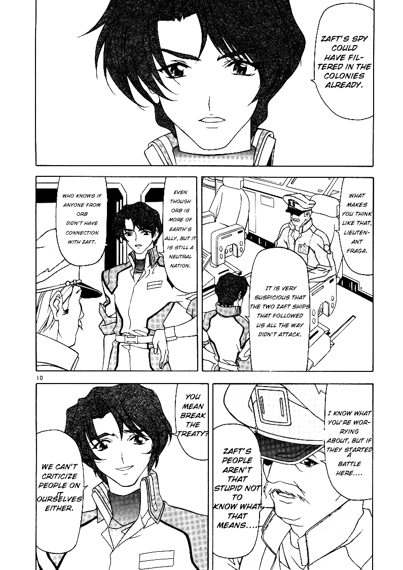 Mobile Suit Gundam SEED Chapter 1 page 11 - Chapter 1: False Peace