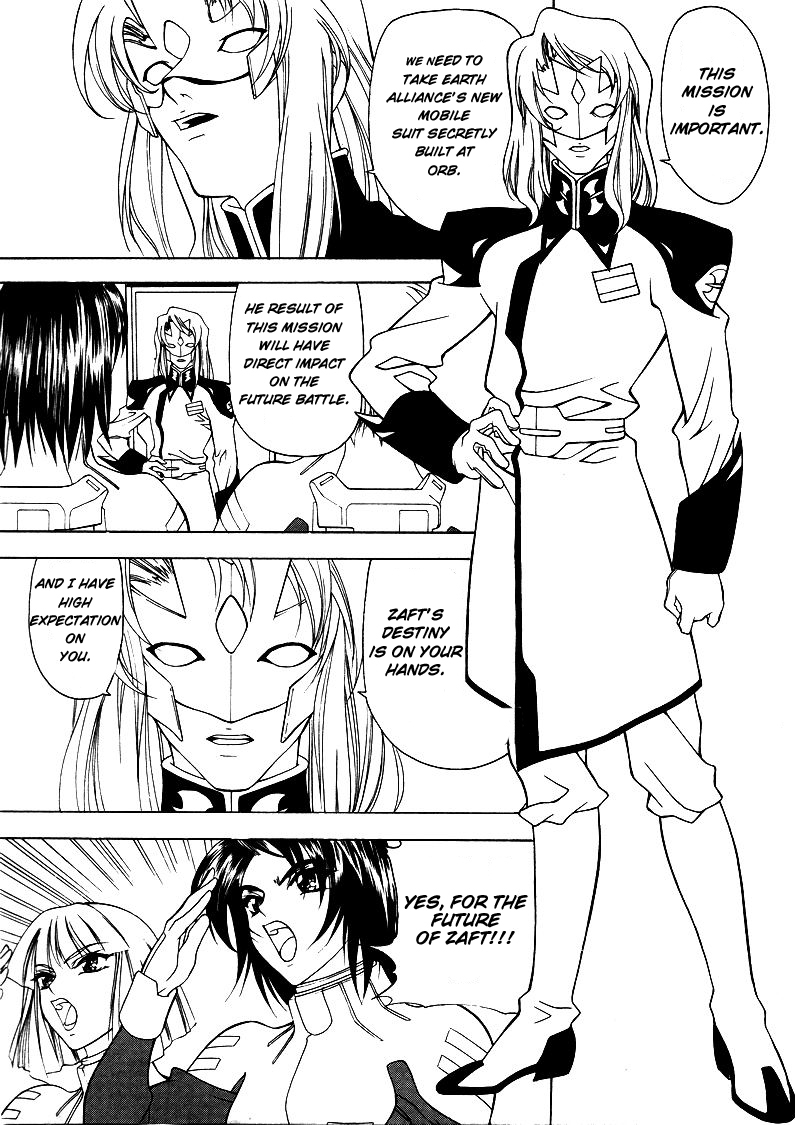 Mobile Suit Gundam SEED Chapter 1 page 14 - Chapter 1: False Peace