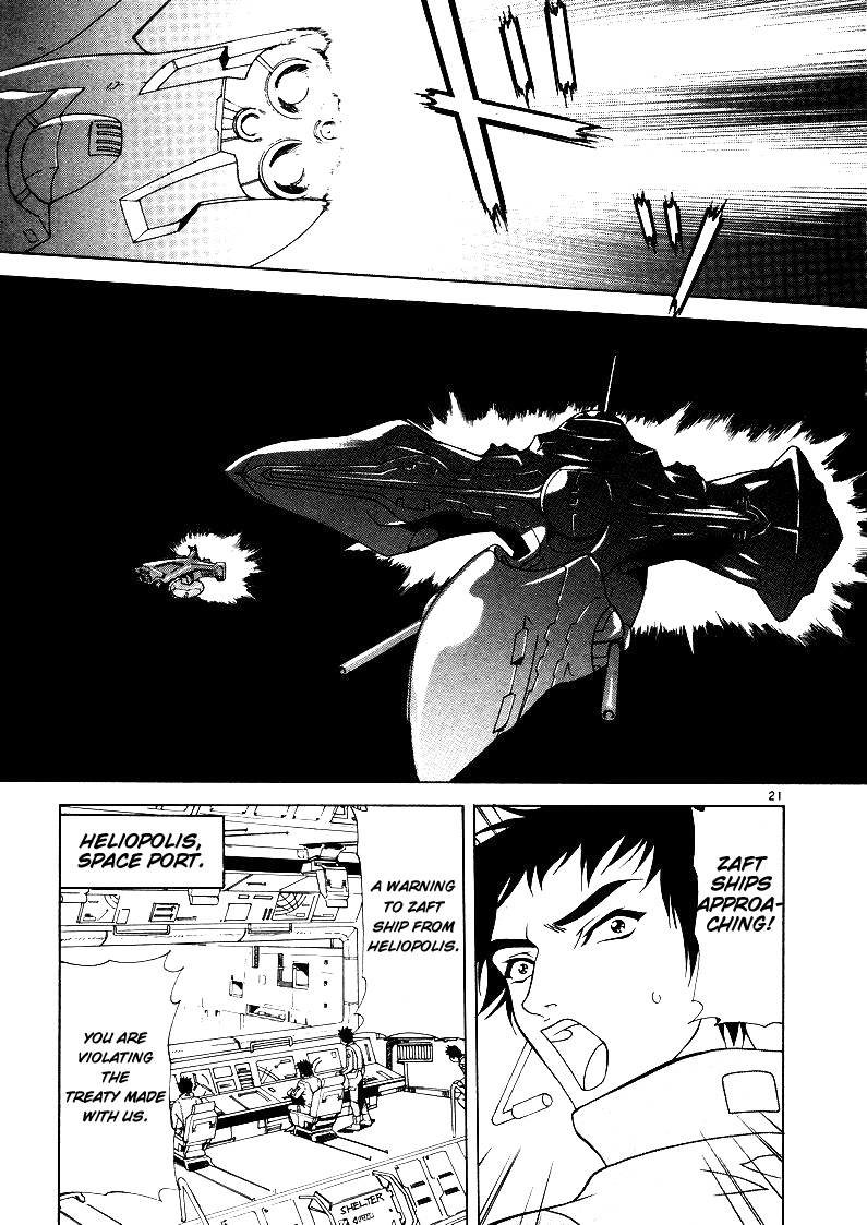 Mobile Suit Gundam SEED Chapter 1 page 22 - Chapter 1: False Peace