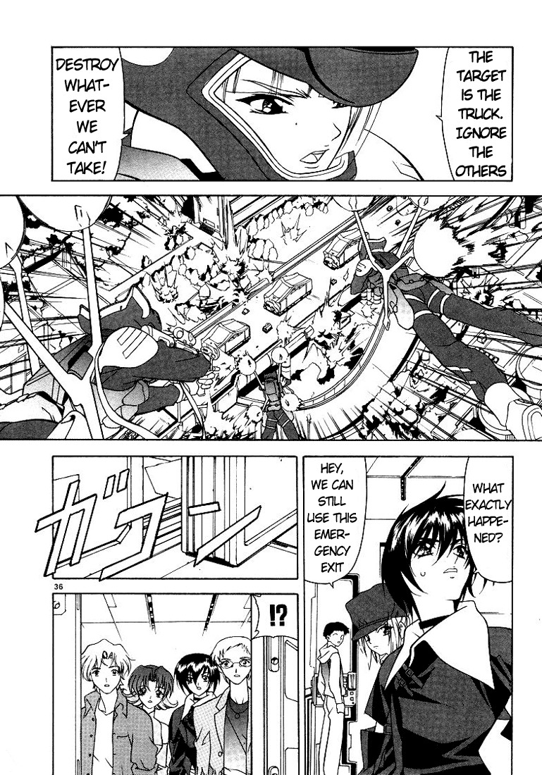 Mobile Suit Gundam SEED Chapter 2 page 14 - Chapter 2: Its Name, Gundam