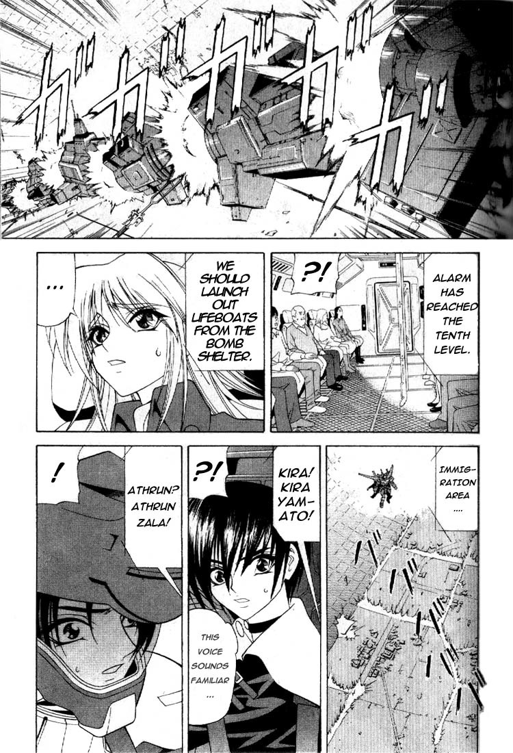 Mobile Suit Gundam SEED Chapter 3 page 34 - Chapter 3: Collapsing Land