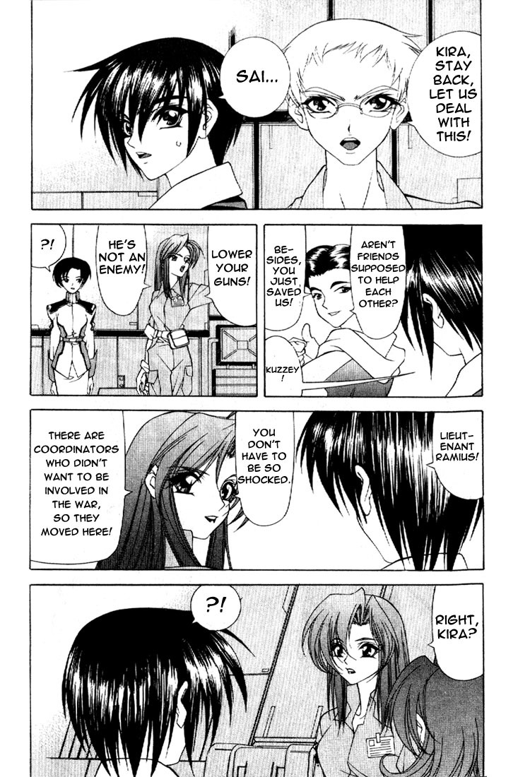 Mobile Suit Gundam SEED Chapter 3 page 5 - Chapter 3: Collapsing Land