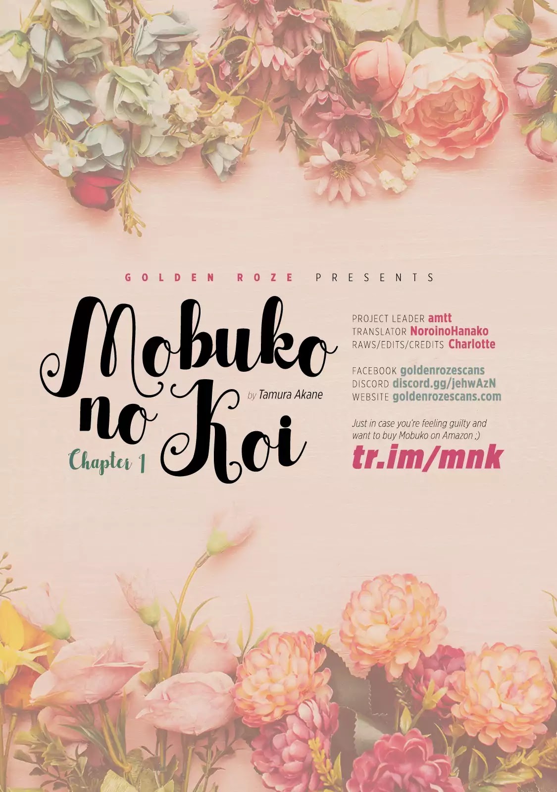 Mobuko's Love Chapter 1 page 1 - Chapter 1