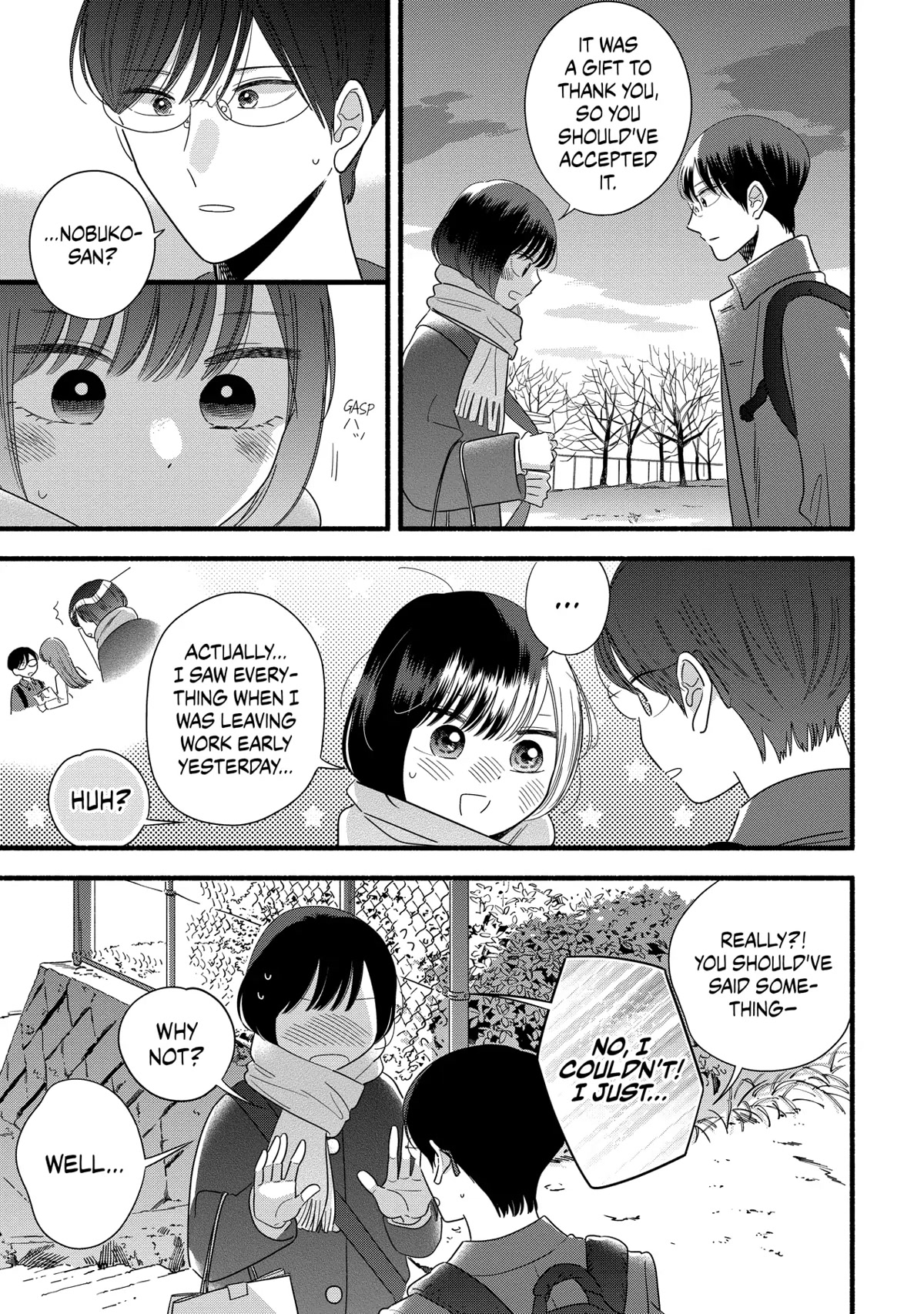 Mobuko's Love Chapter 49 page 19 - Chapter 49