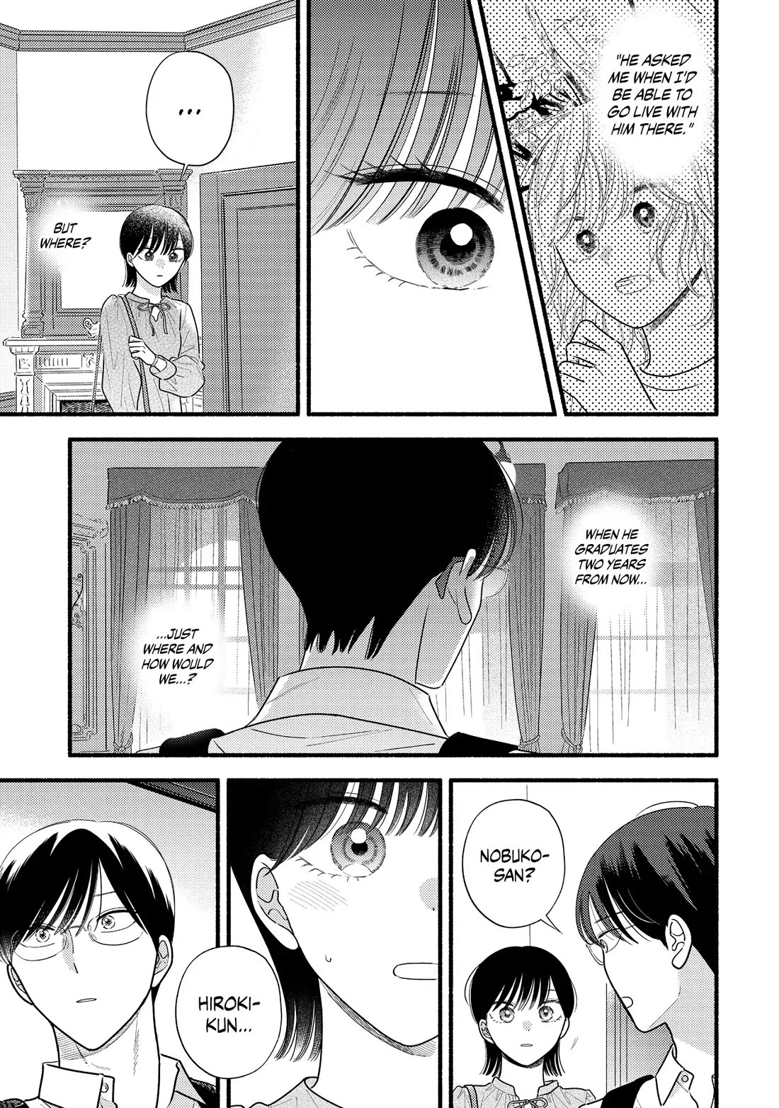 Mobuko's Love Chapter 77 page 15 - Chapter 77
