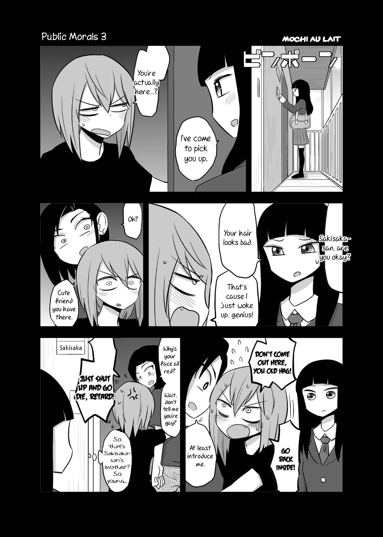 Mochi Au Lait's Short One-Shots Collection Chapter 10 page 4 - Chapter 10: Public Morals