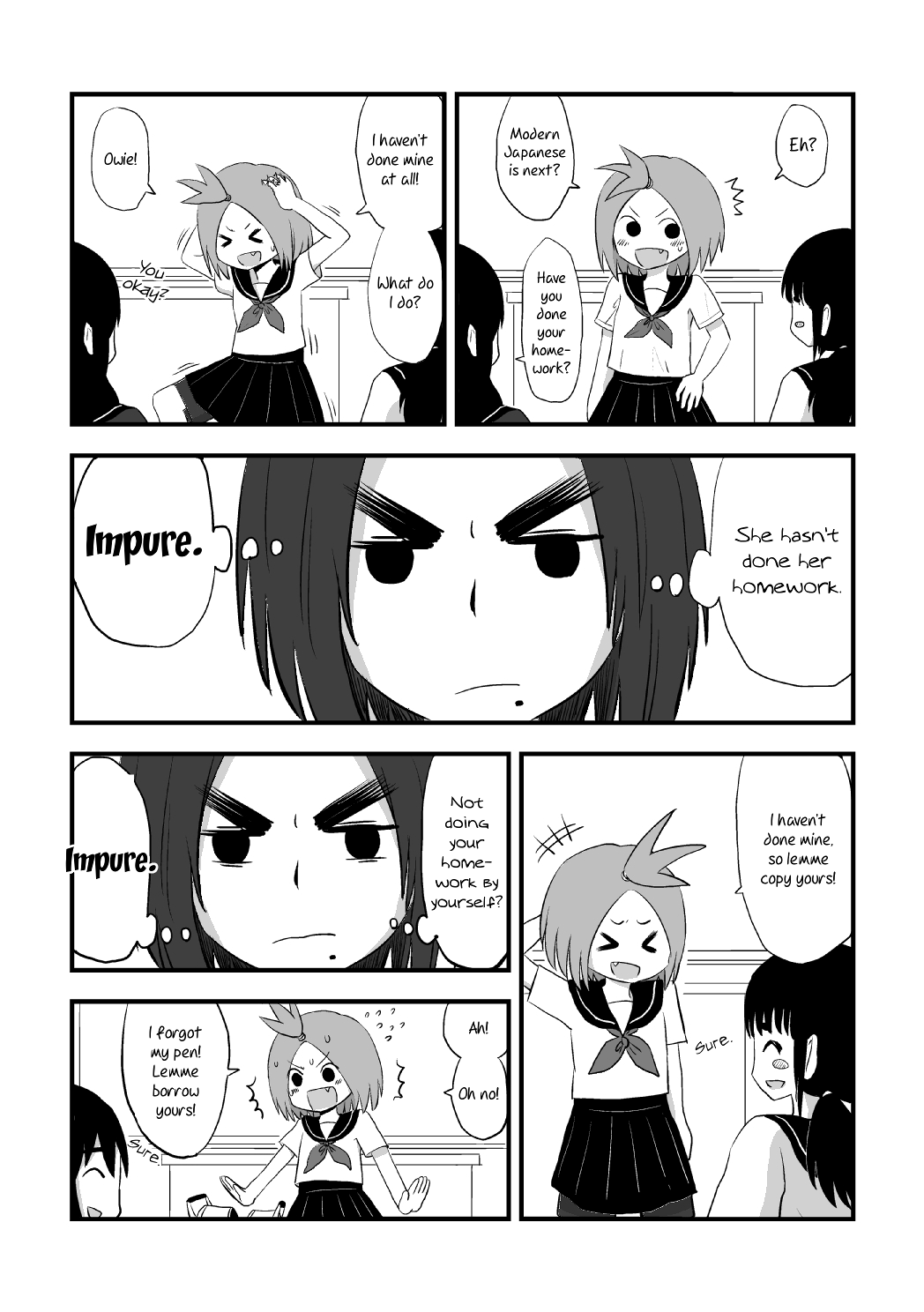Mochi Au Lait's Short One-Shots Collection Chapter 12 page 3 - Chapter 12: Impure