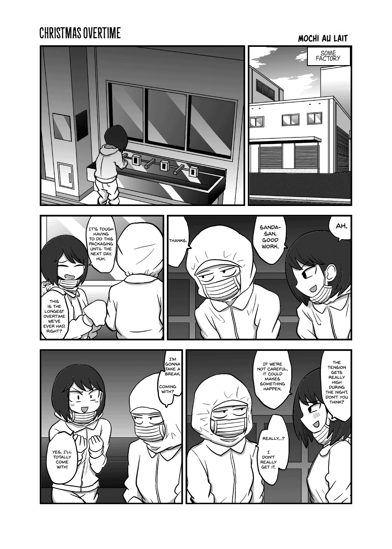 Mochi Au Lait's Short One-Shots Collection Chapter 13 page 1 - Chapter 13: Christmas Overtime