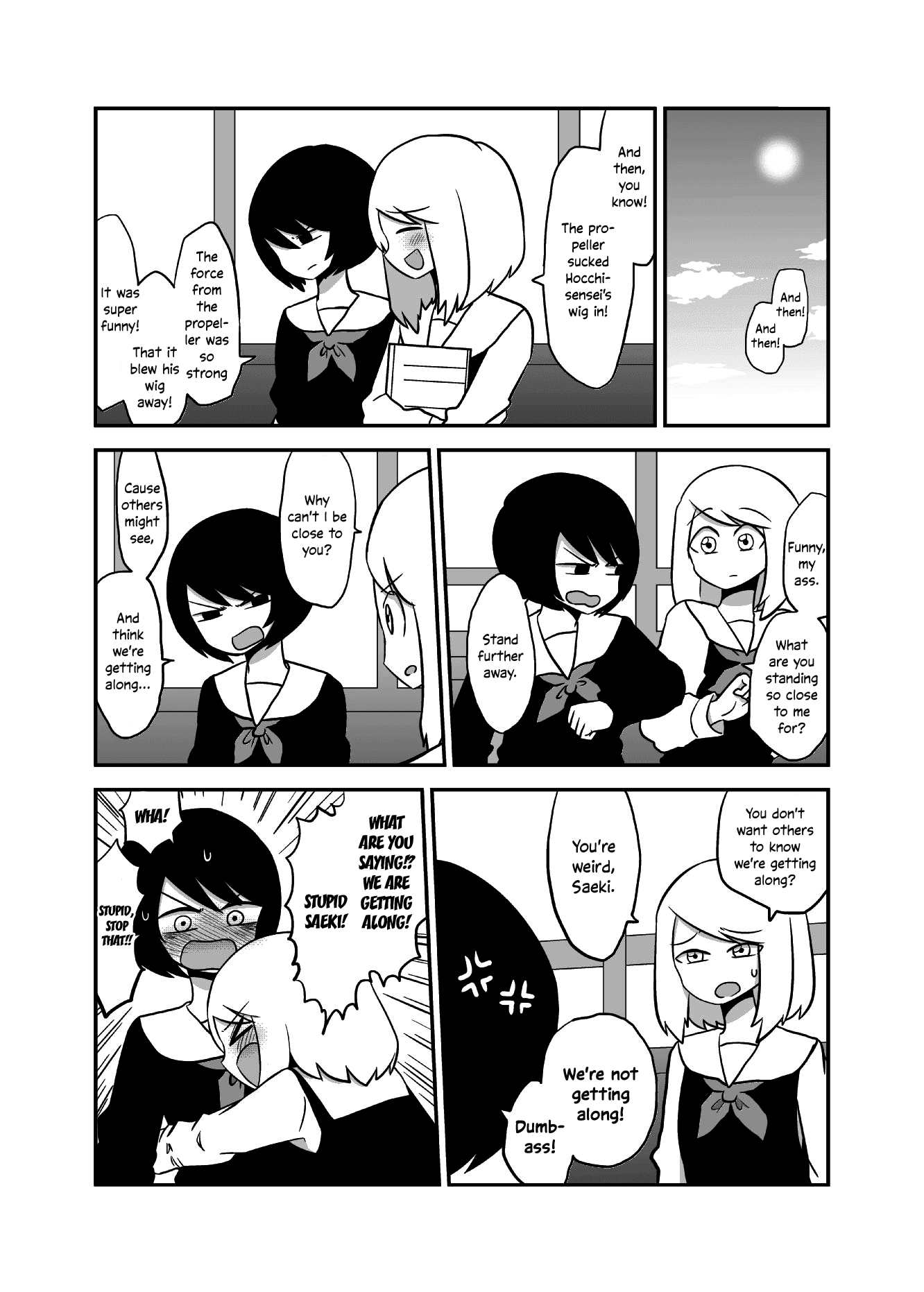 Mochi Au Lait's Short One-Shots Collection Chapter 14 page 3 - Chapter 14: Girls' School Yuri