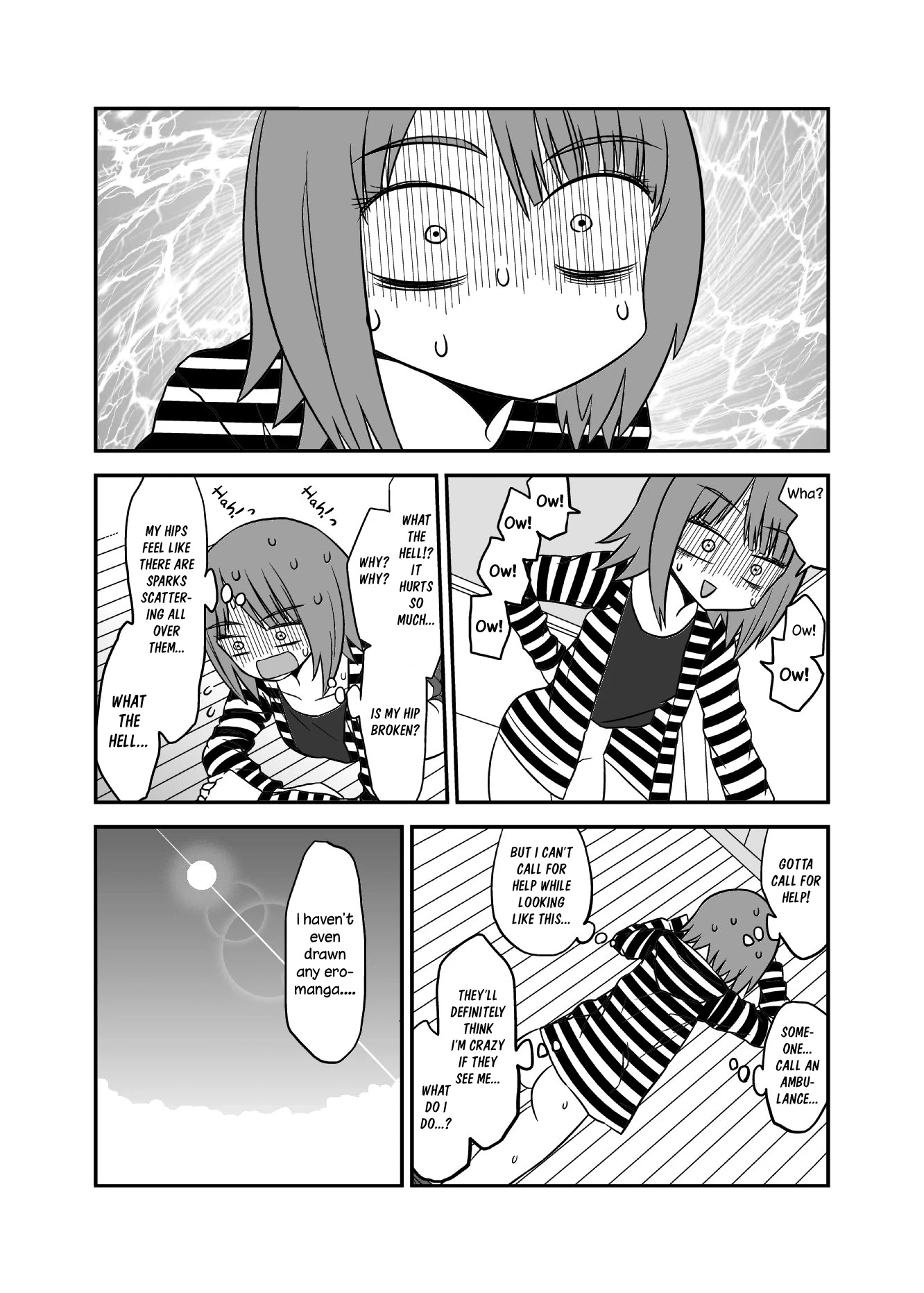 Mochi Au Lait's Short One-Shots Collection Chapter 18 page 3 - Chapter 18: I Want to Draw Ero-Manga