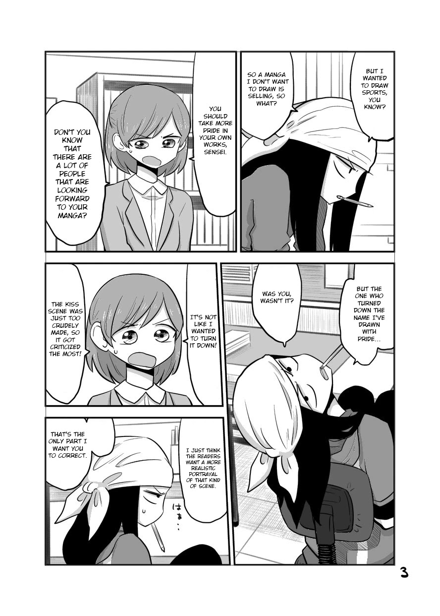 Mochi Au Lait's Short One-Shots Collection Chapter 2 page 3 - Chapter 2: Mangaka x Editor