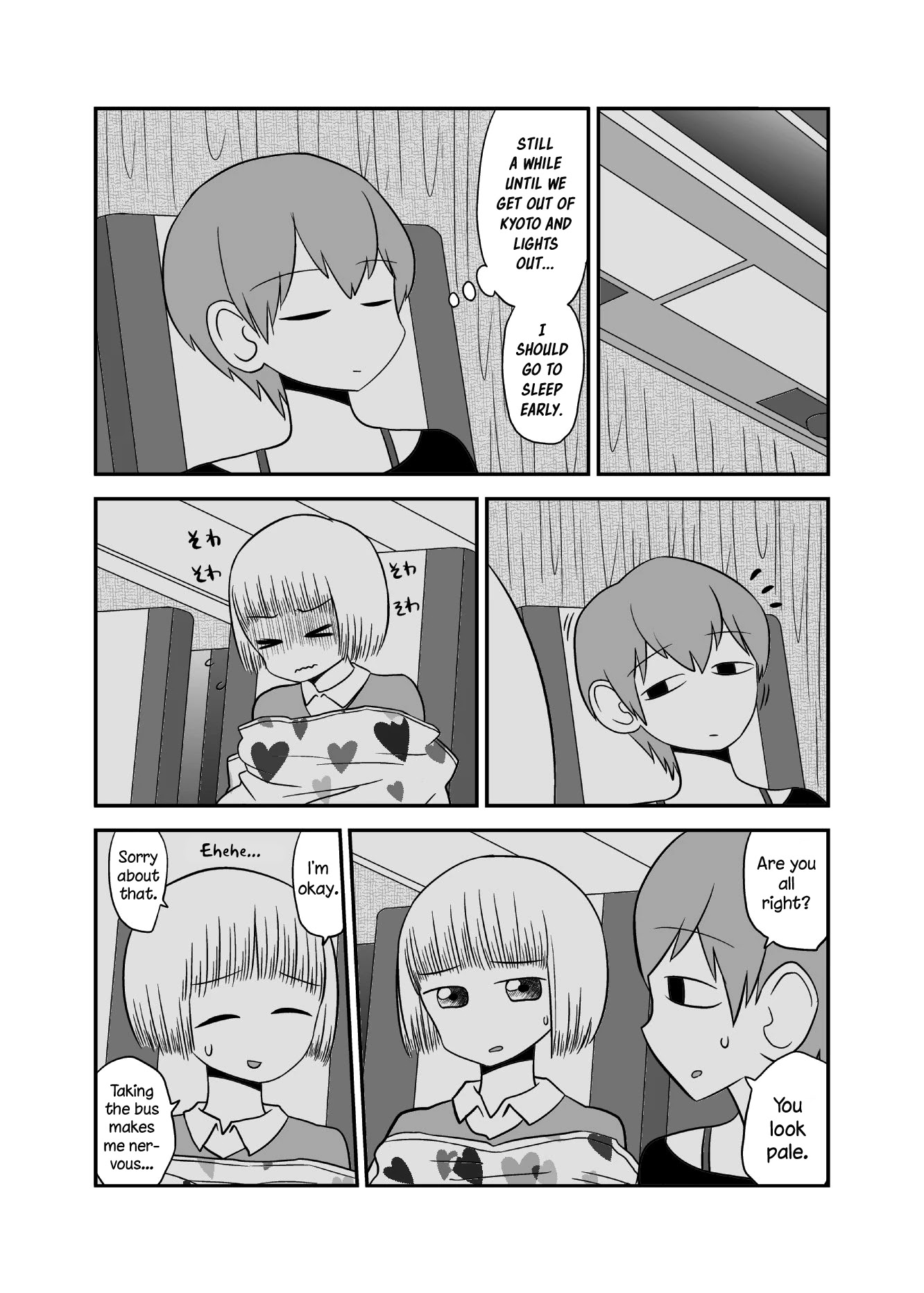Mochi Au Lait's Short One-Shots Collection Chapter 20 page 2 - Chapter 20: Night Bus