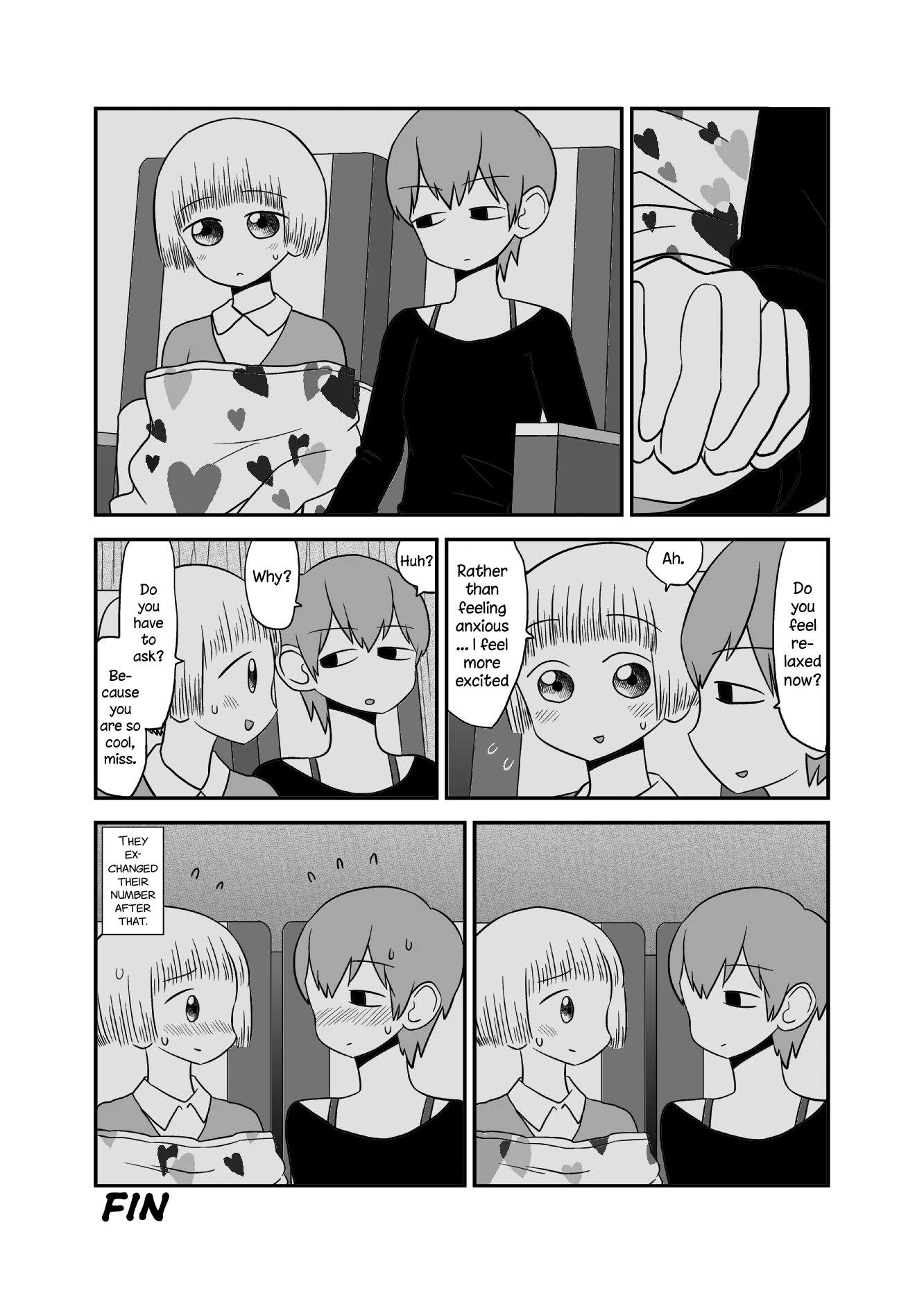 Mochi Au Lait's Short One-Shots Collection Chapter 20 page 4 - Chapter 20: Night Bus