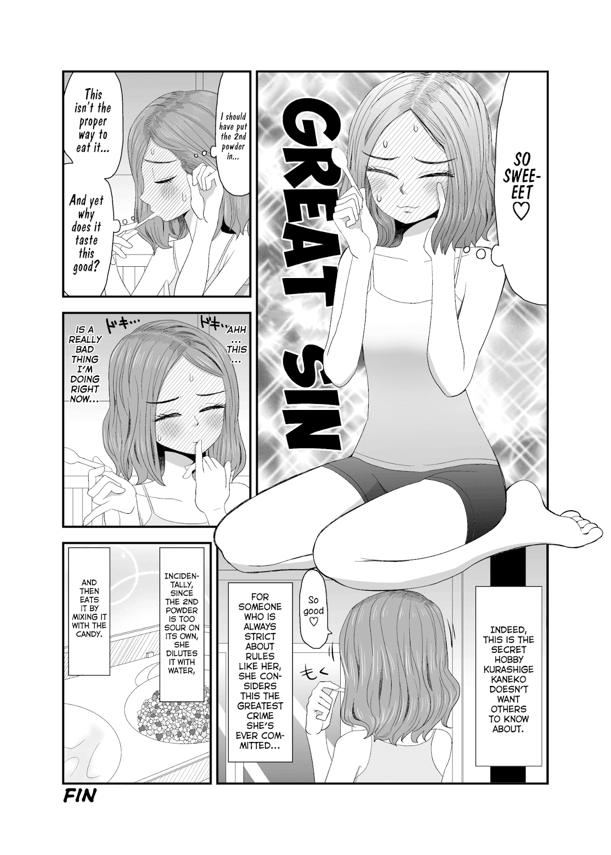 Mochi Au Lait's Short One-Shots Collection Chapter 21 page 4 - Chapter 21: The Lady Who Can't Give up on the White Powder