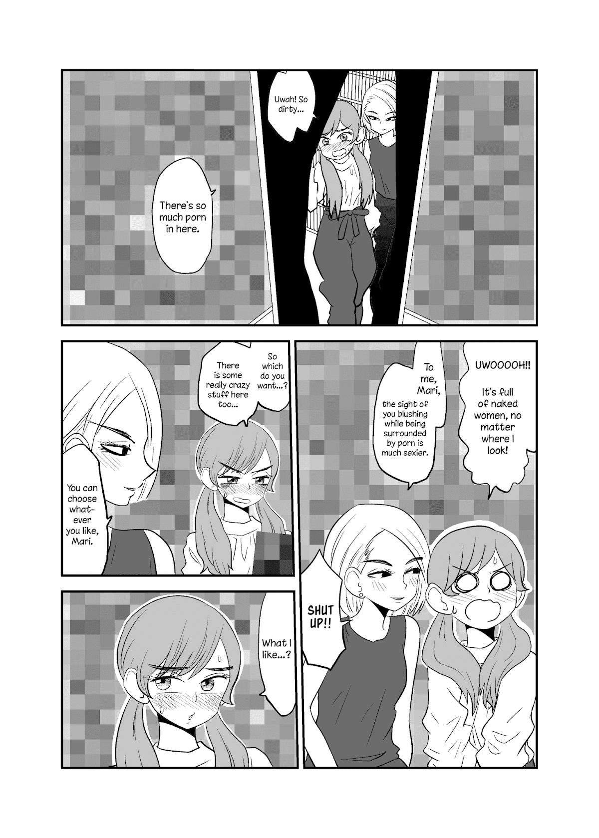Mochi Au Lait's Short One-Shots Collection Chapter 22 page 3 - Chapter 22: R-18 Corner