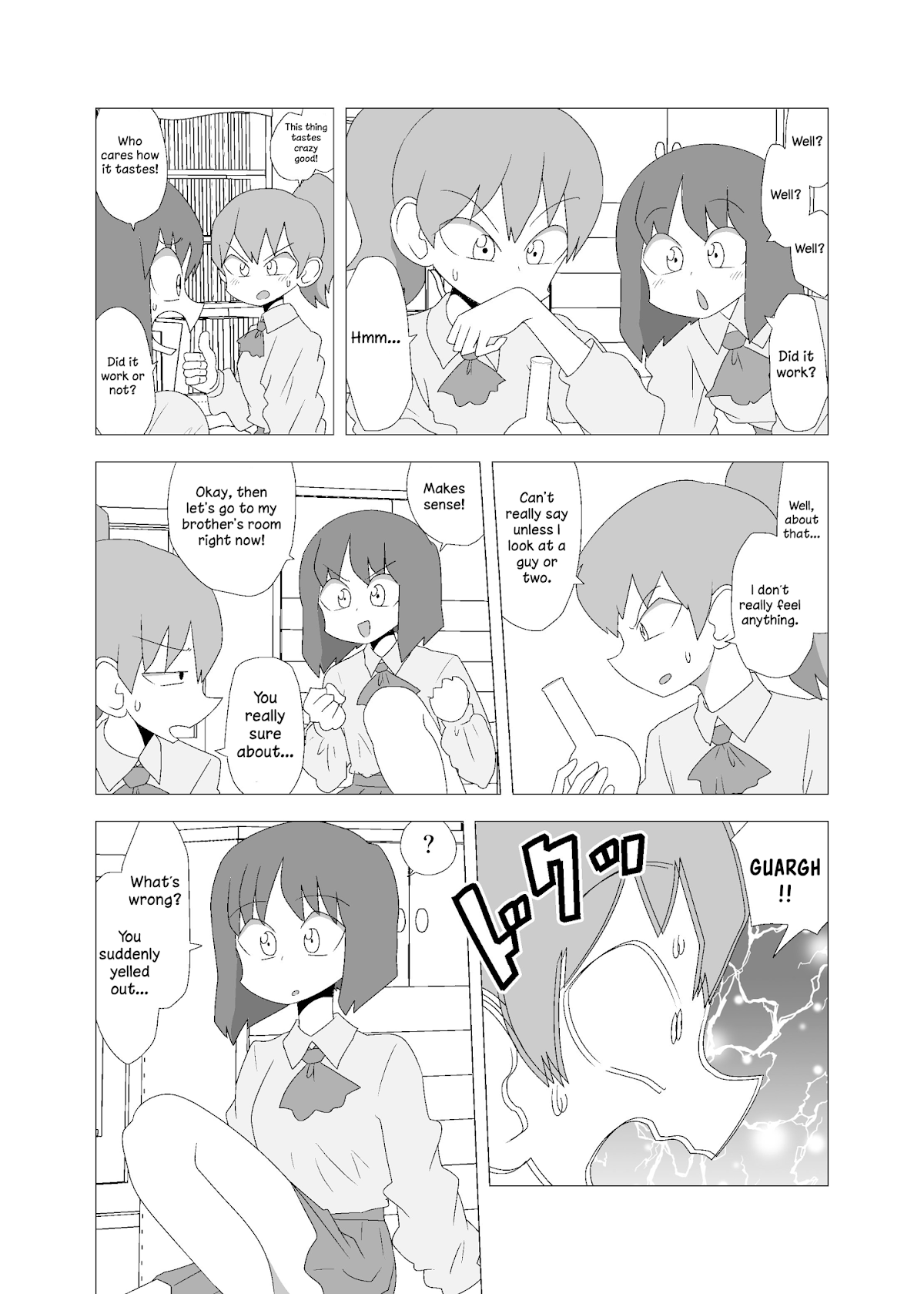 Mochi Au Lait's Short One-Shots Collection Chapter 23 page 3 - Chapter 23: Love Potion