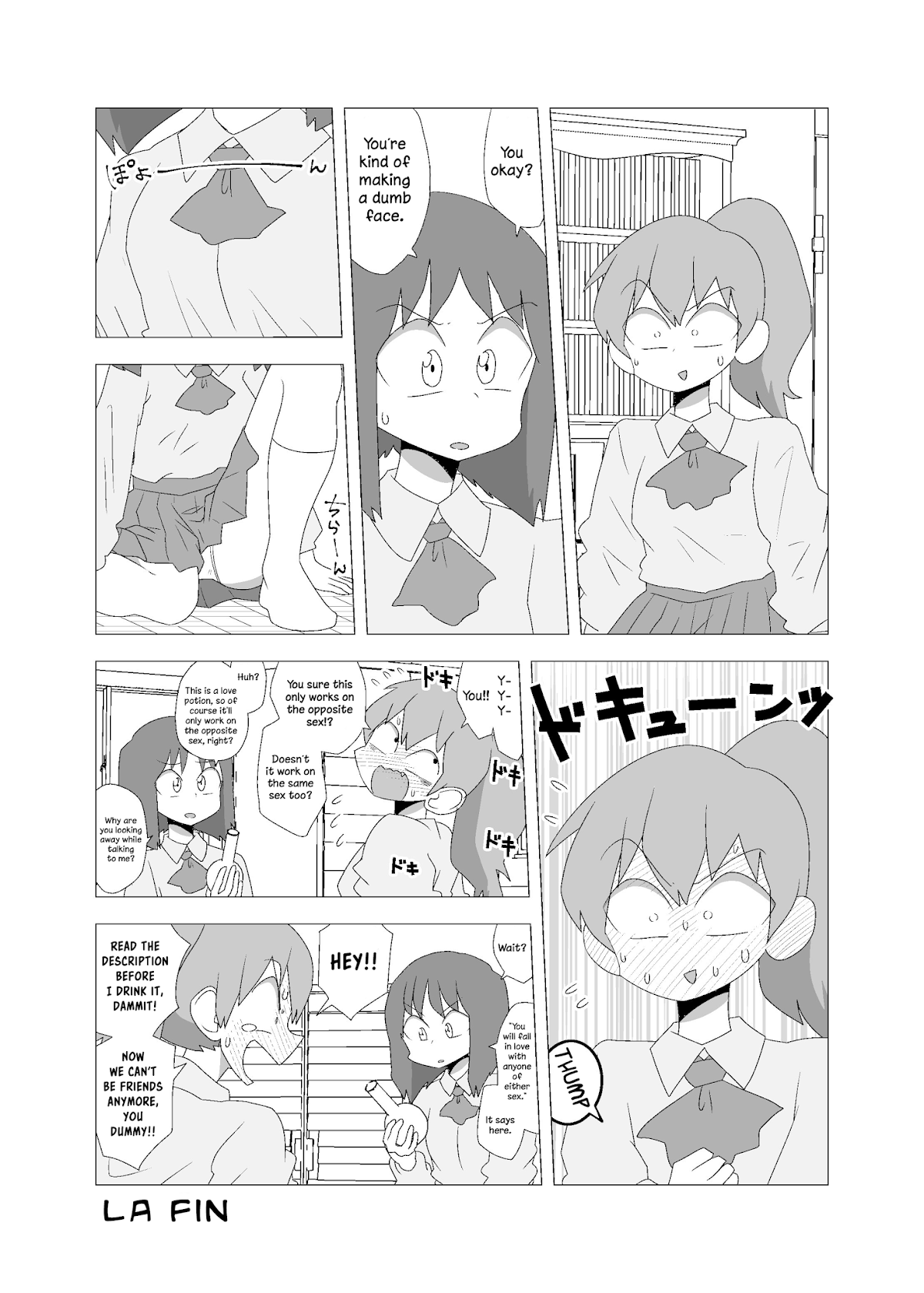 Mochi Au Lait's Short One-Shots Collection Chapter 23 page 4 - Chapter 23: Love Potion