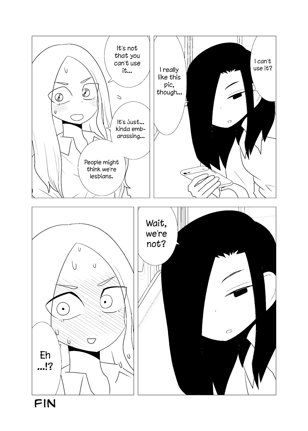 Mochi Au Lait's Short One-Shots Collection Chapter 25 page 4 - Chapter 25: My Friend's Standby Screen is Me