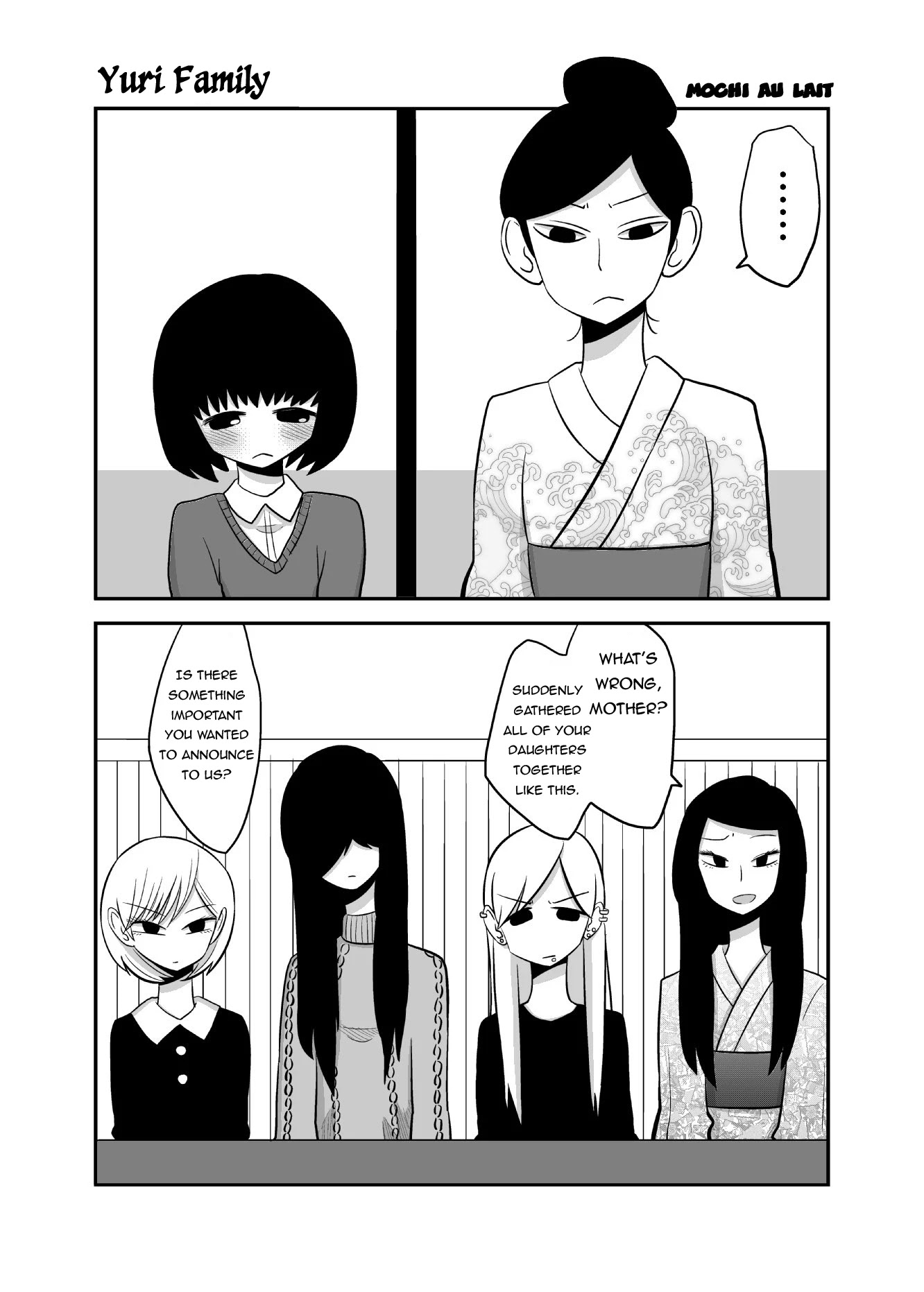 Mochi Au Lait's Short One-Shots Collection Chapter 5 page 1 - Chapter 5: Yuri Family